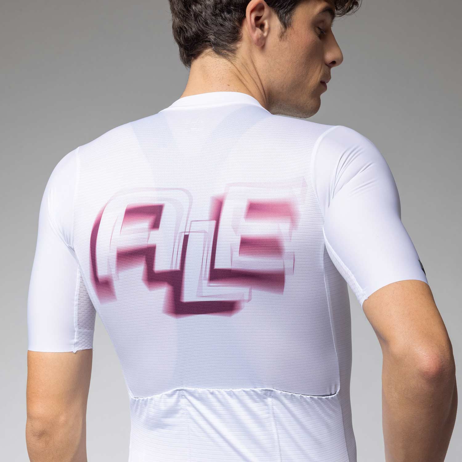Ale Clothing Sauvage 2.0 PR-E Short Sleeved Jersey - S - White PR-E - Image 4