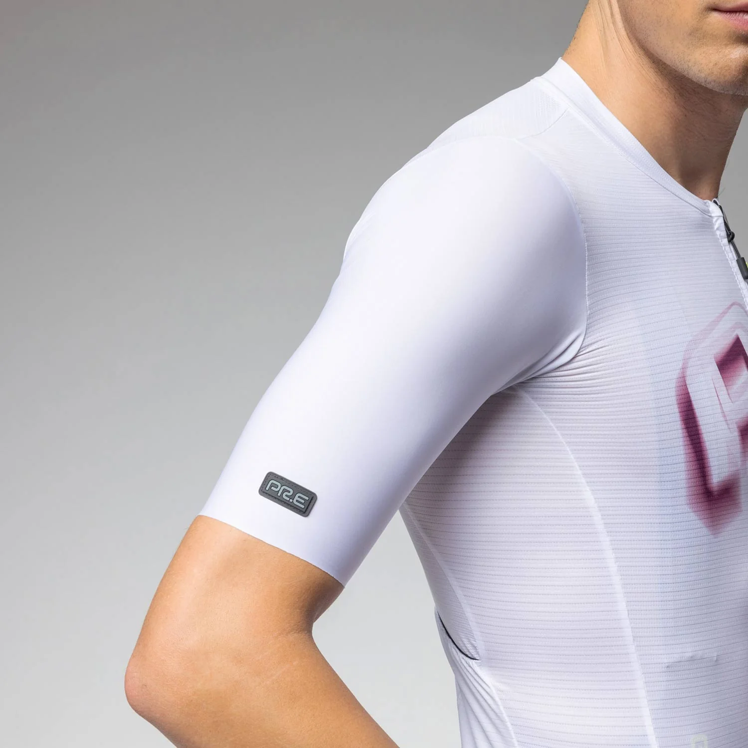 Ale Clothing Sauvage 2.0 PR-E Short Sleeved Jersey - XXL - White PR-E - Image 3