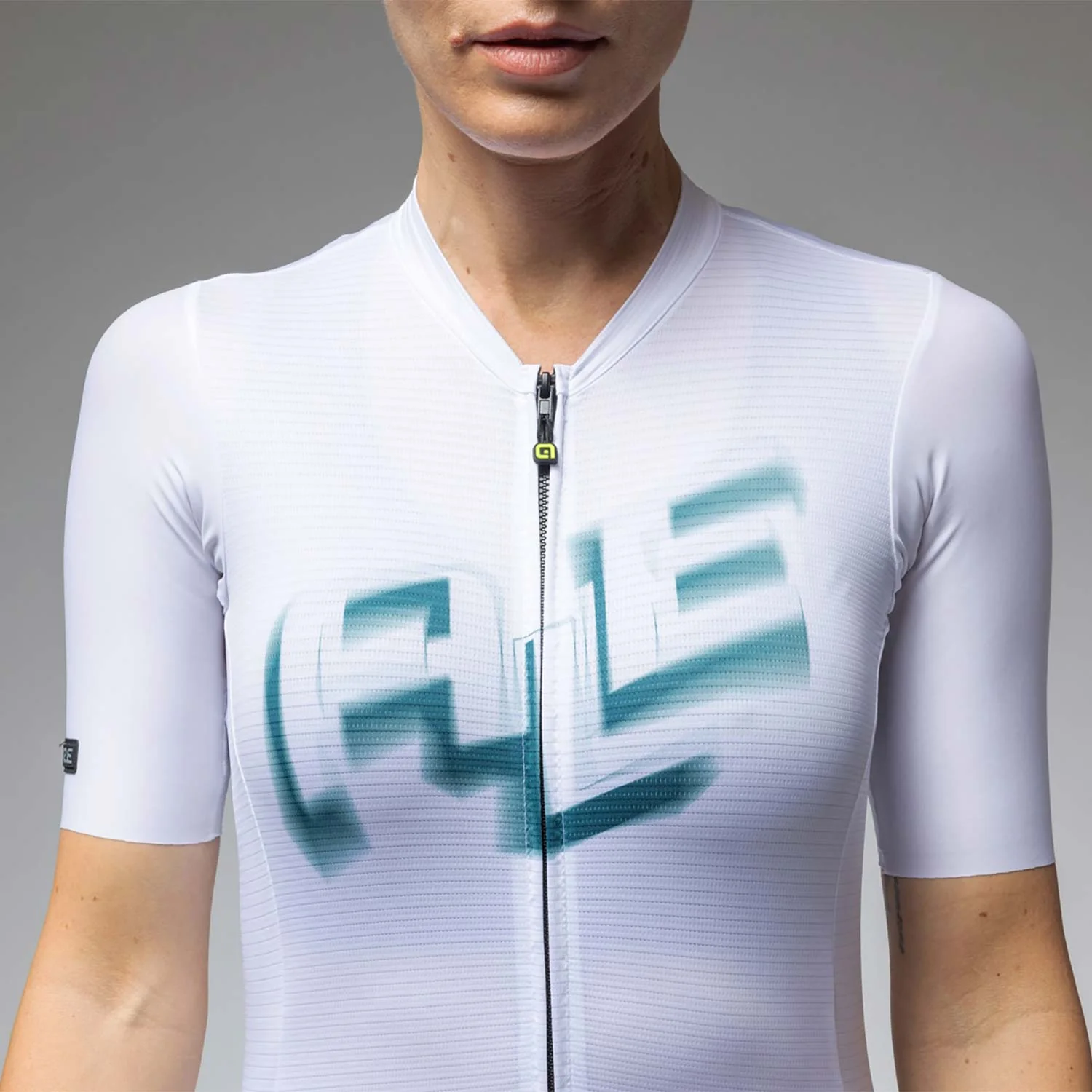 Ale Clothing Sauvage 2.0 PR-E Womens Short Sleeved Jersey - M - White PR-E - Image 3