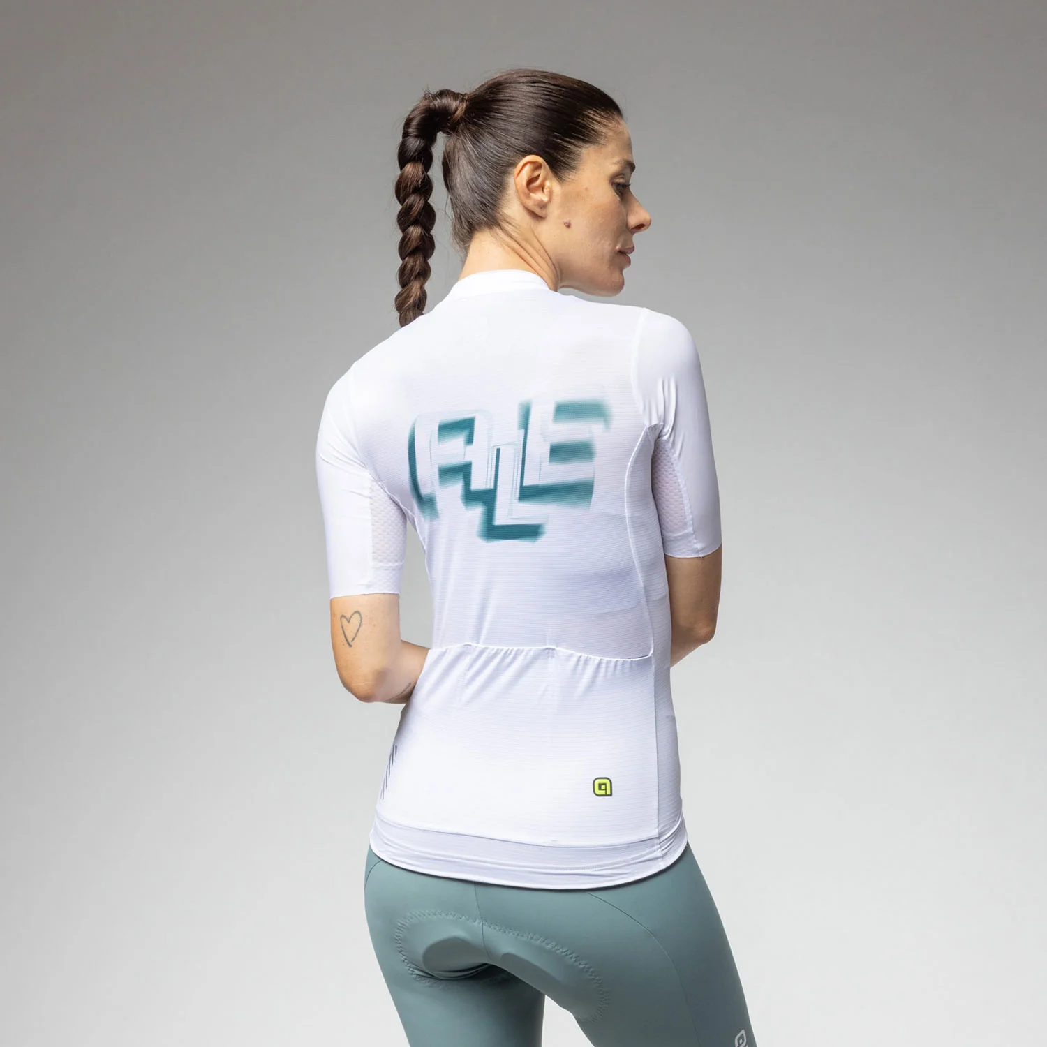 Ale Clothing Sauvage 2.0 PR-E Womens Short Sleeved Jersey - S - White PR-E - Image 2