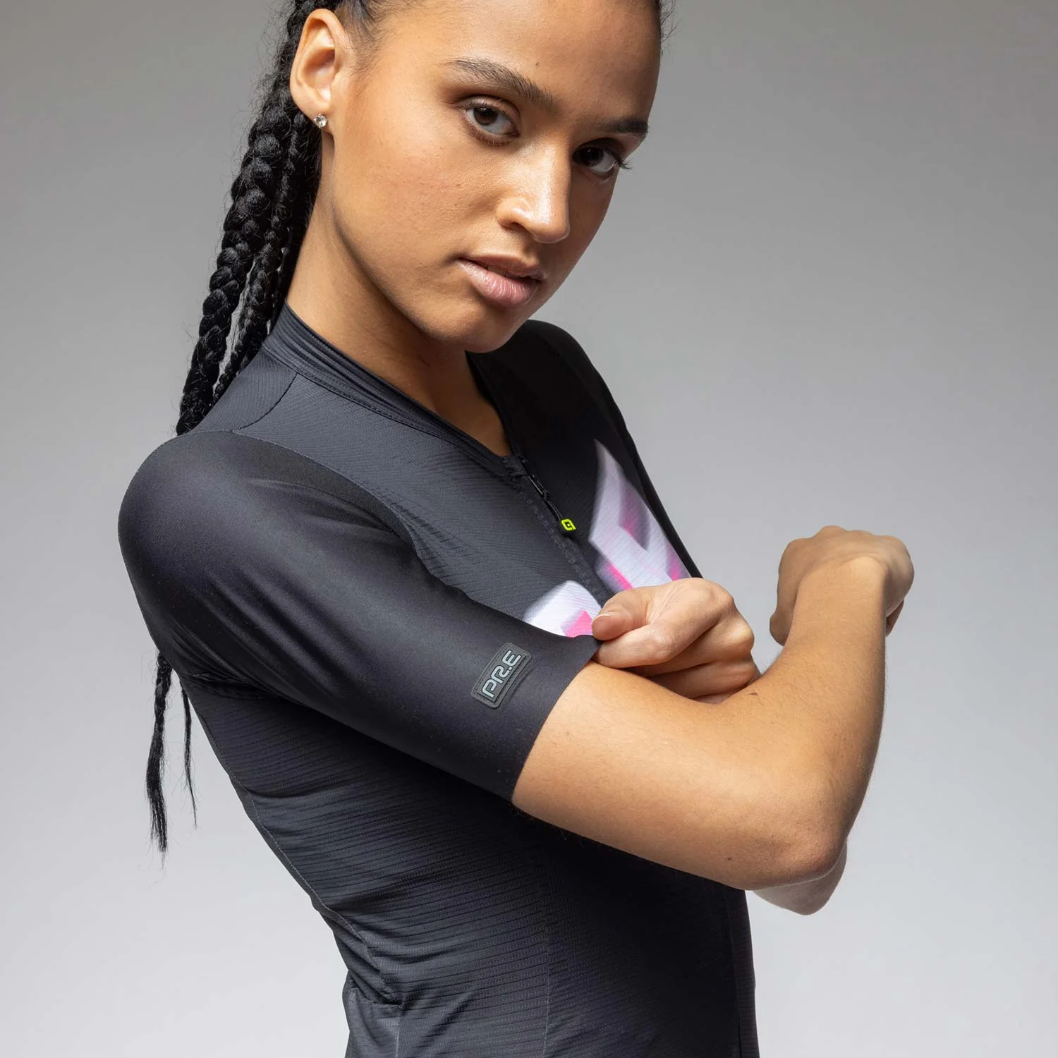 Ale Clothing Sauvage 2.0 PR-E Womens Short Sleeved Jersey - Xl - Black PR-E - Image 4
