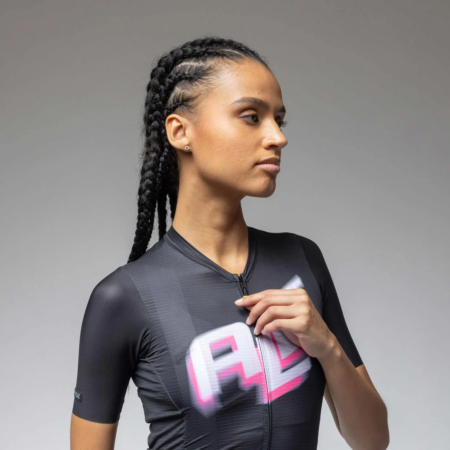 Ale Clothing Sauvage 2.0 PR-E Womens Short Sleeved Jersey - XS - Black PR-E - Image 3