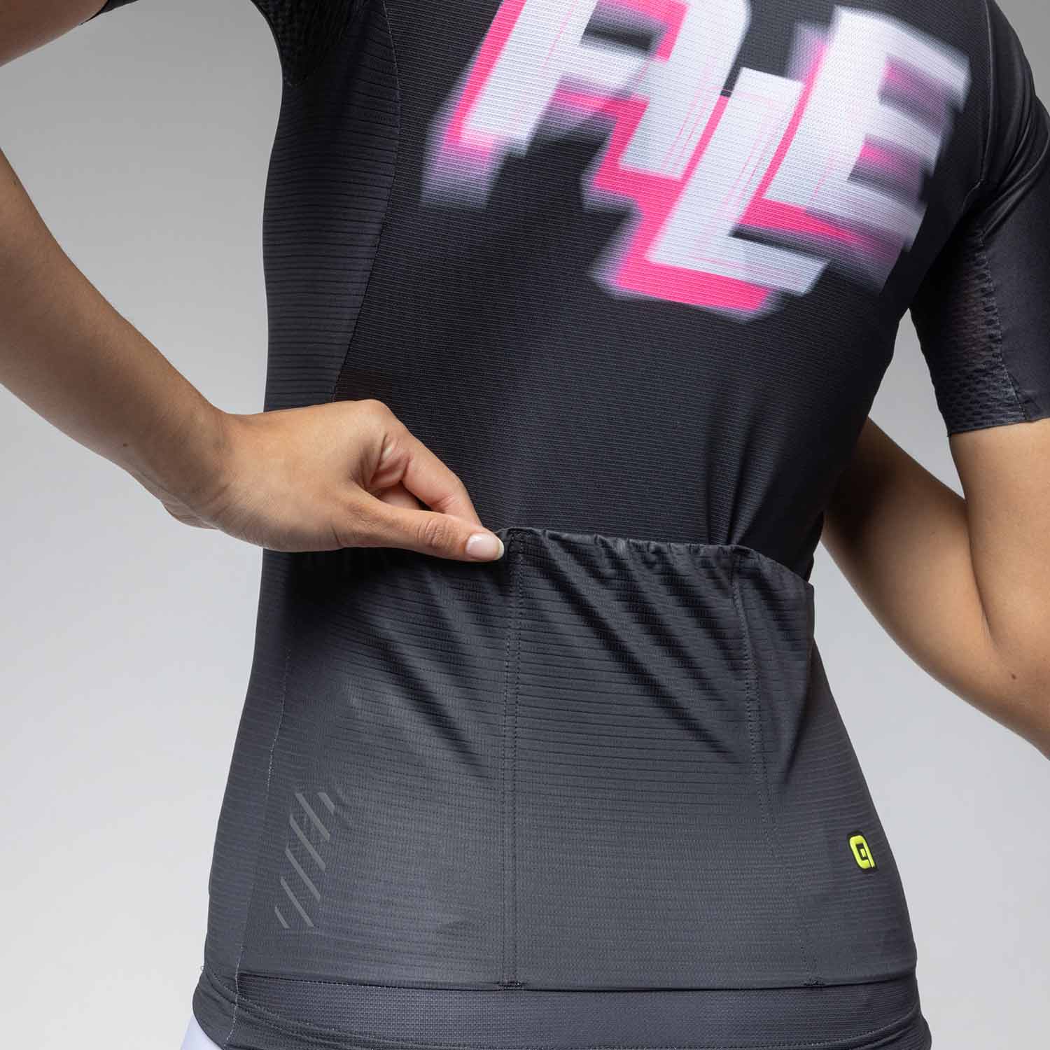 Ale Clothing Sauvage 2.0 PR-E Womens Short Sleeved Jersey - XS - Black PR-E - Image 5