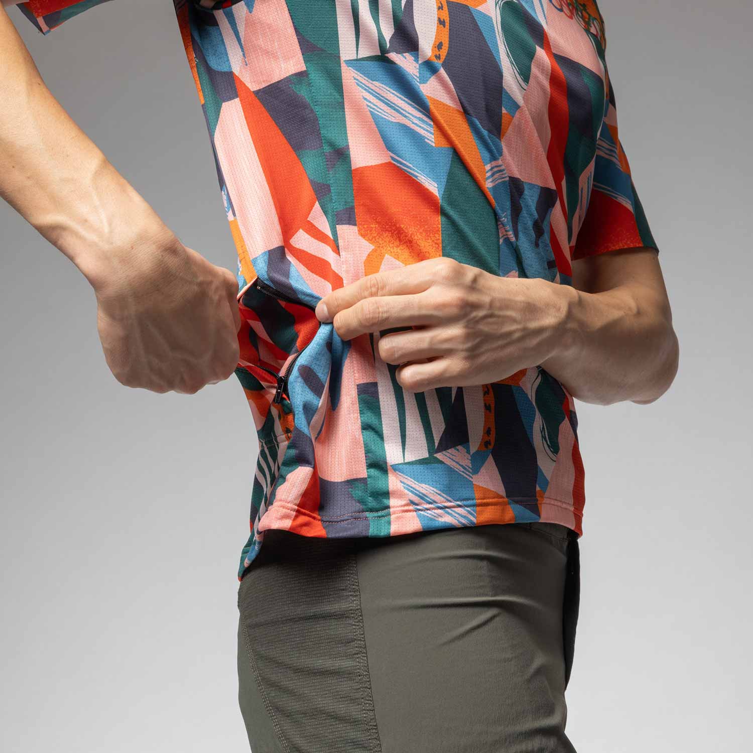 Ale Clothing Savana Off Road Short Sleeved Jersey - S - Multi Off Road/Gravel - Image 4