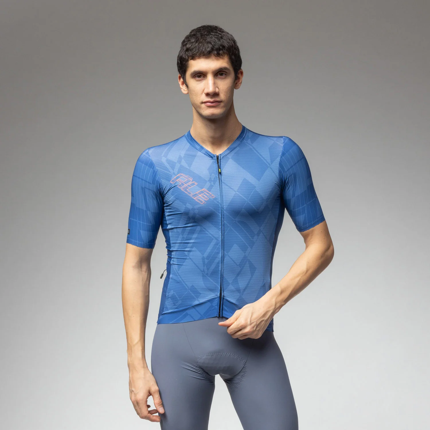 Ale Clothing Schema PR-E Short Sleeved Jersey - L - Blue PR-E