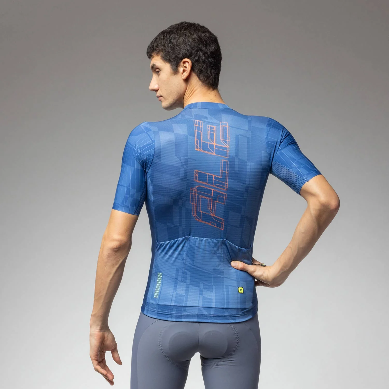 Ale Clothing Schema PR-E Short Sleeved Jersey - L - Blue PR-E - Image 2