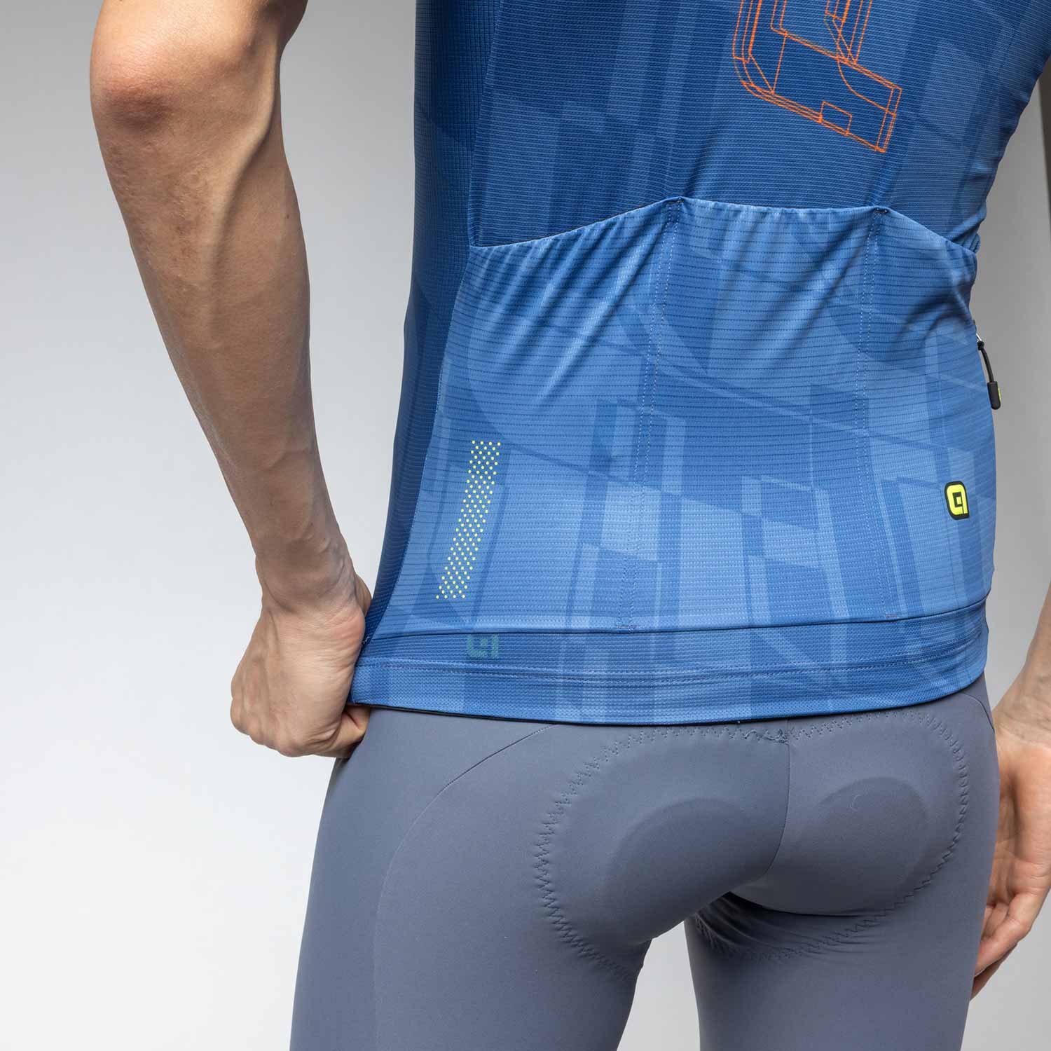 Ale Clothing Schema PR-E Short Sleeved Jersey - L - Blue PR-E - Image 5