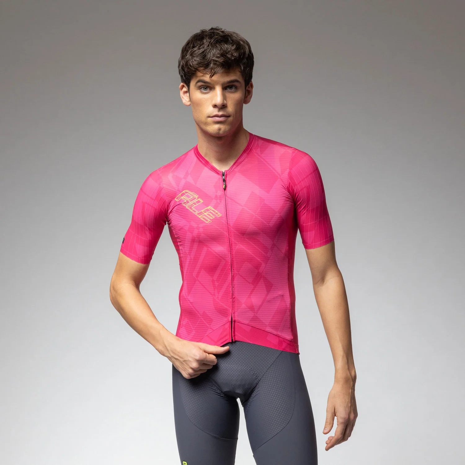 Ale Clothing Schema PR-E Short Sleeved Jersey - L - Pink PR-E