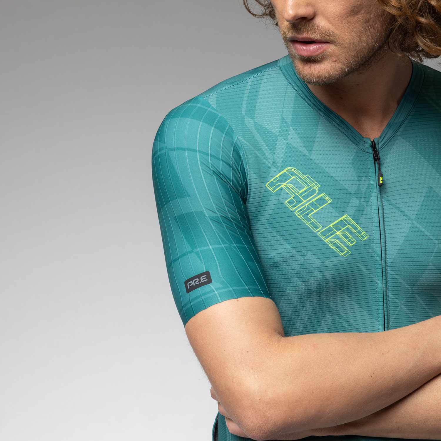 Ale Clothing Schema PR-E Short Sleeved Jersey - M - Green PR-E - Image 3