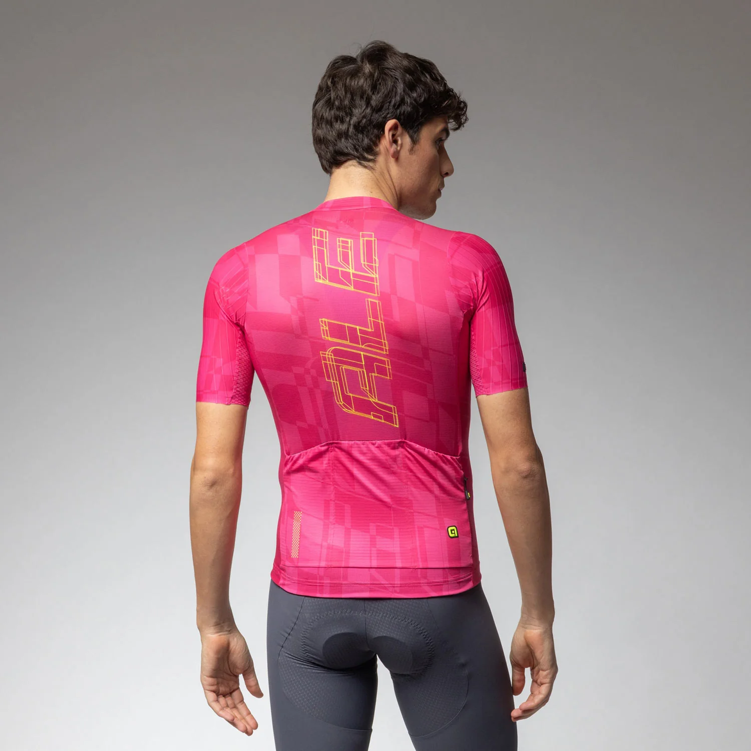Ale Clothing Schema PR-E Short Sleeved Jersey - S - Pink PR-E - Image 2