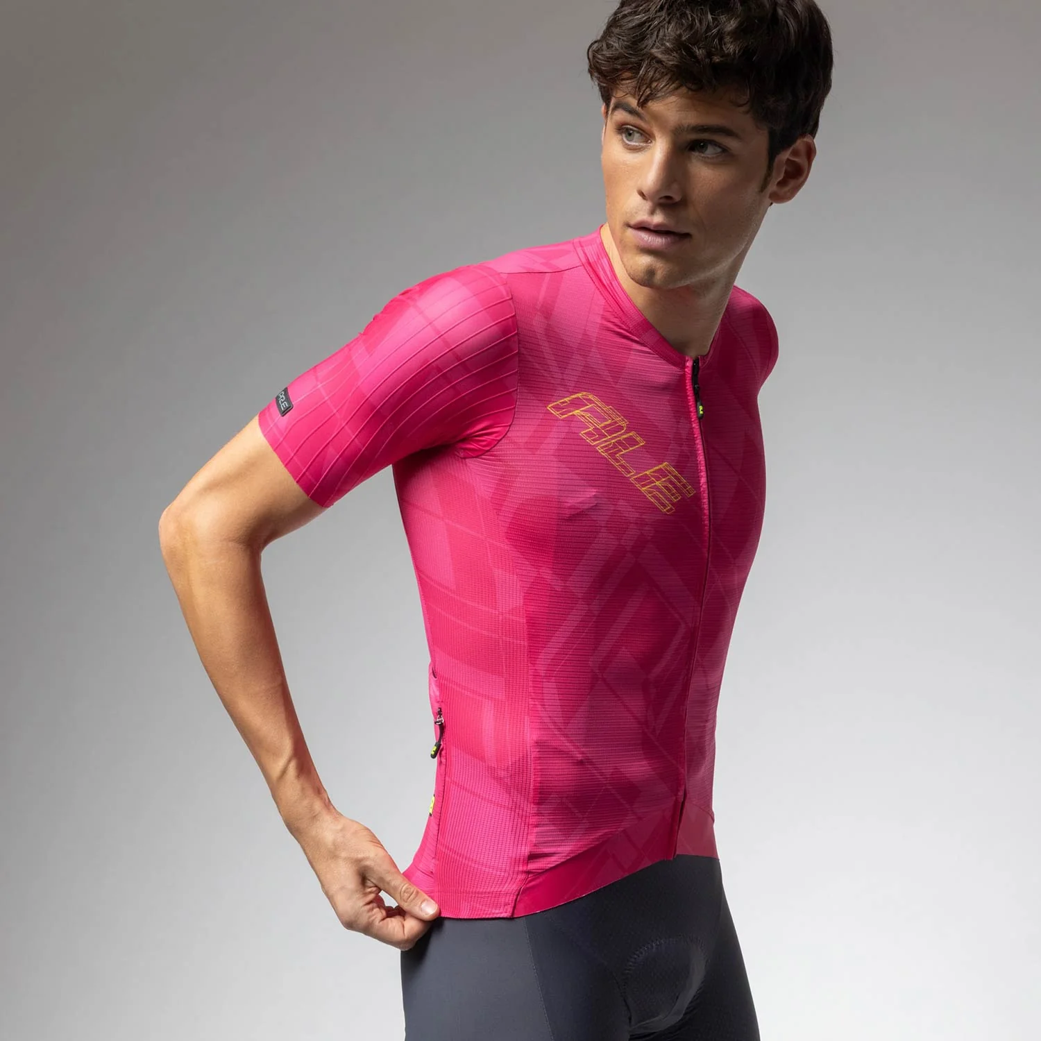Ale Clothing Schema PR-E Short Sleeved Jersey - XXL - Pink PR-E - Image 3