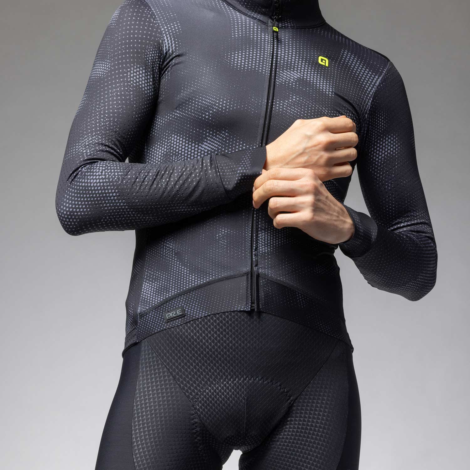 Ale Clothing Spray PR-E Long Sleeved Jersey - S - Black PR-E - Image 4