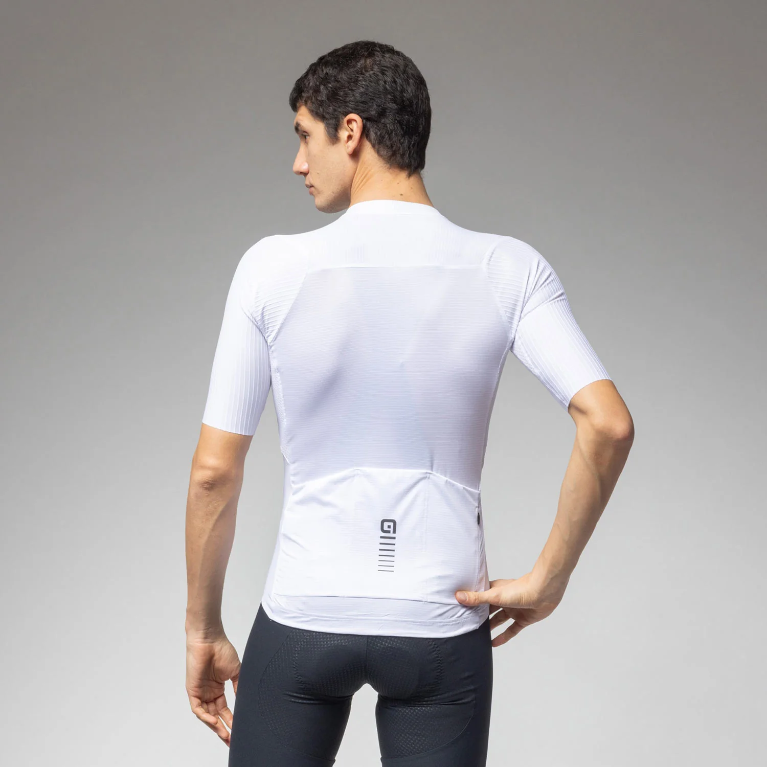 Ale Clothing Sprinter 2.0 R-EV1 Short Sleeved Jersey - M - White R-EV1 - Image 2