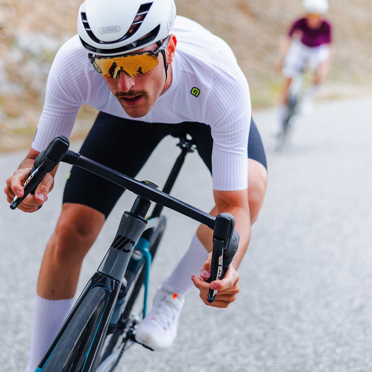 Ale Clothing Sprinter 2.0 R-EV1 Short Sleeved Jersey - M - White R-EV1 - Image 8