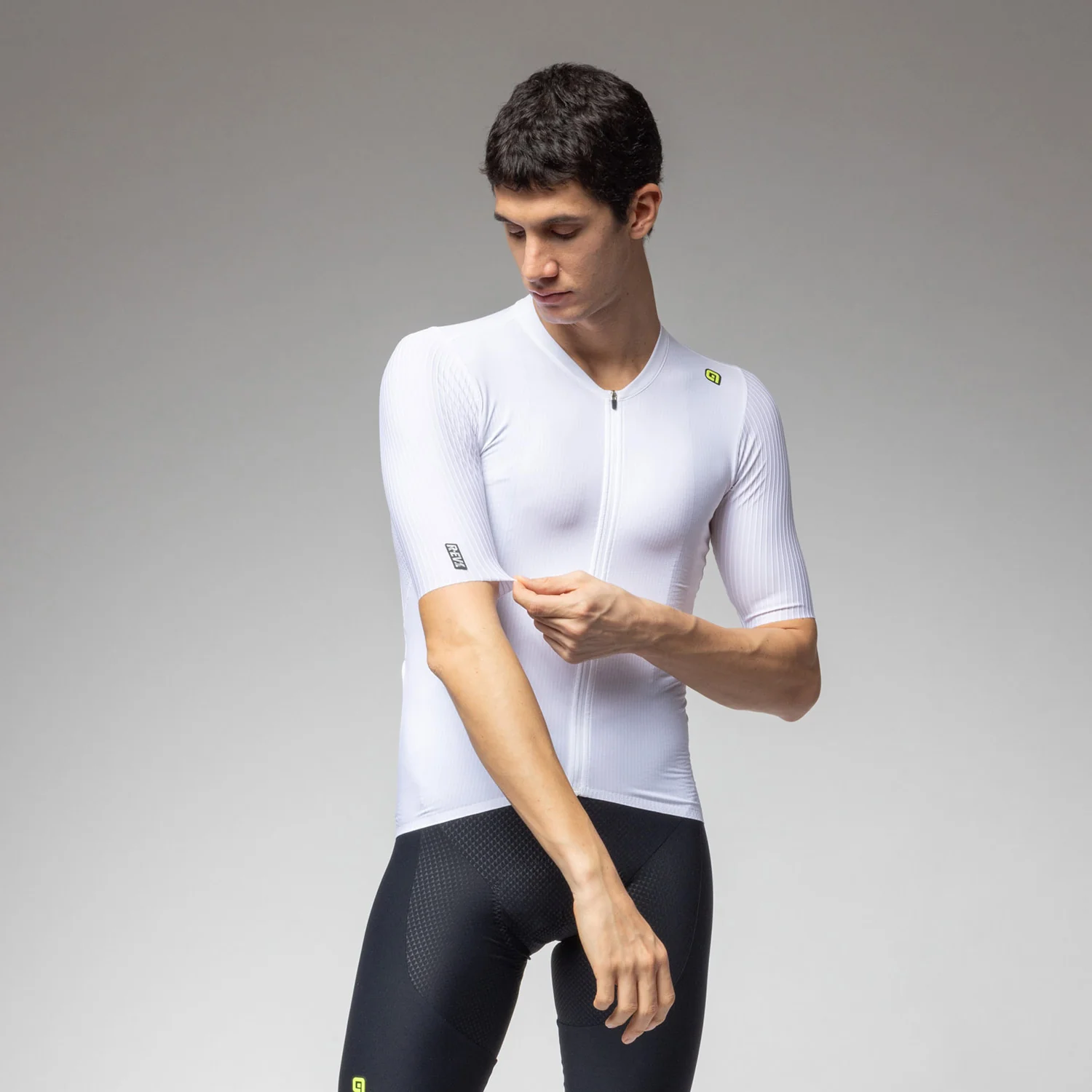 Ale Clothing Sprinter 2.0 R-EV1 Short Sleeved Jersey - S - White R-EV1