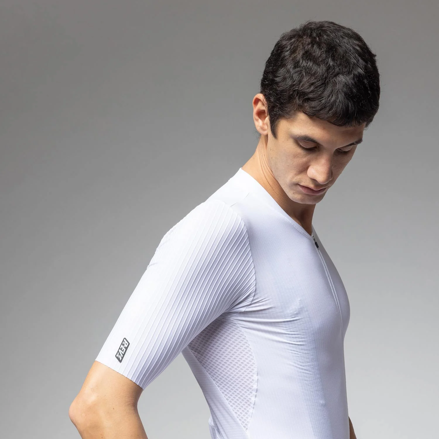 Ale Clothing Sprinter 2.0 R-EV1 Short Sleeved Jersey - S - White R-EV1 - Image 3