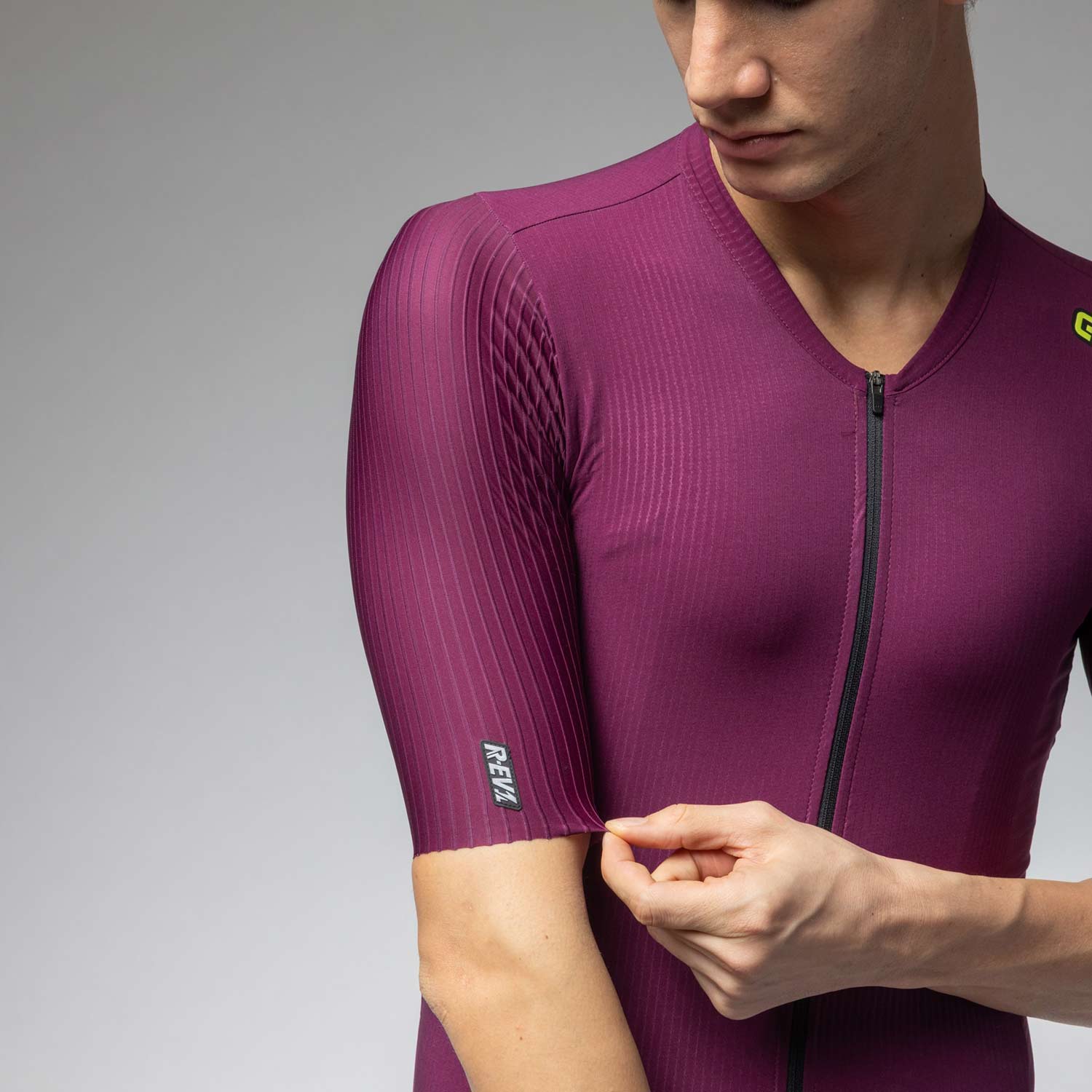 Ale Clothing Sprinter 2.0 R-EV1 Short Sleeved Jersey - XXL - Purple R-EV1 - Image 3