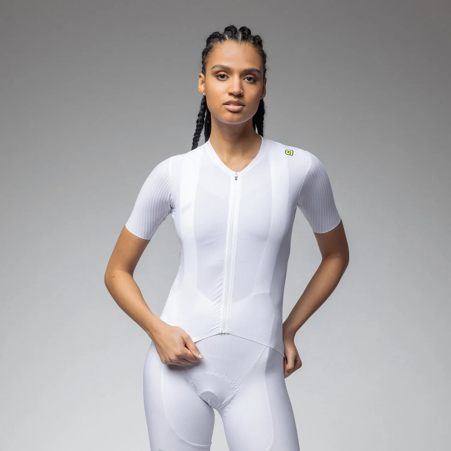Ale Clothing Sprinter 2.0 R-EV1 Womens Short Sleeved Jersey - L - White R-EV1