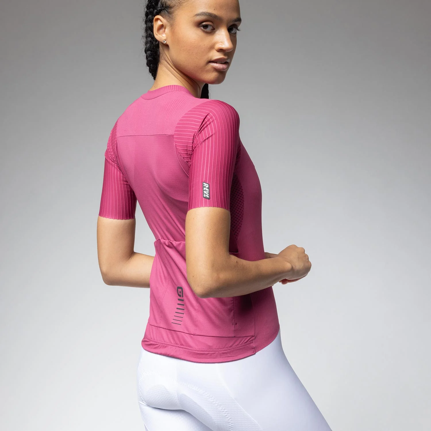 Ale Clothing Sprinter 2.0 R-EV1 Womens Short Sleeved Jersey - M - Pink R-EV1 - Image 3