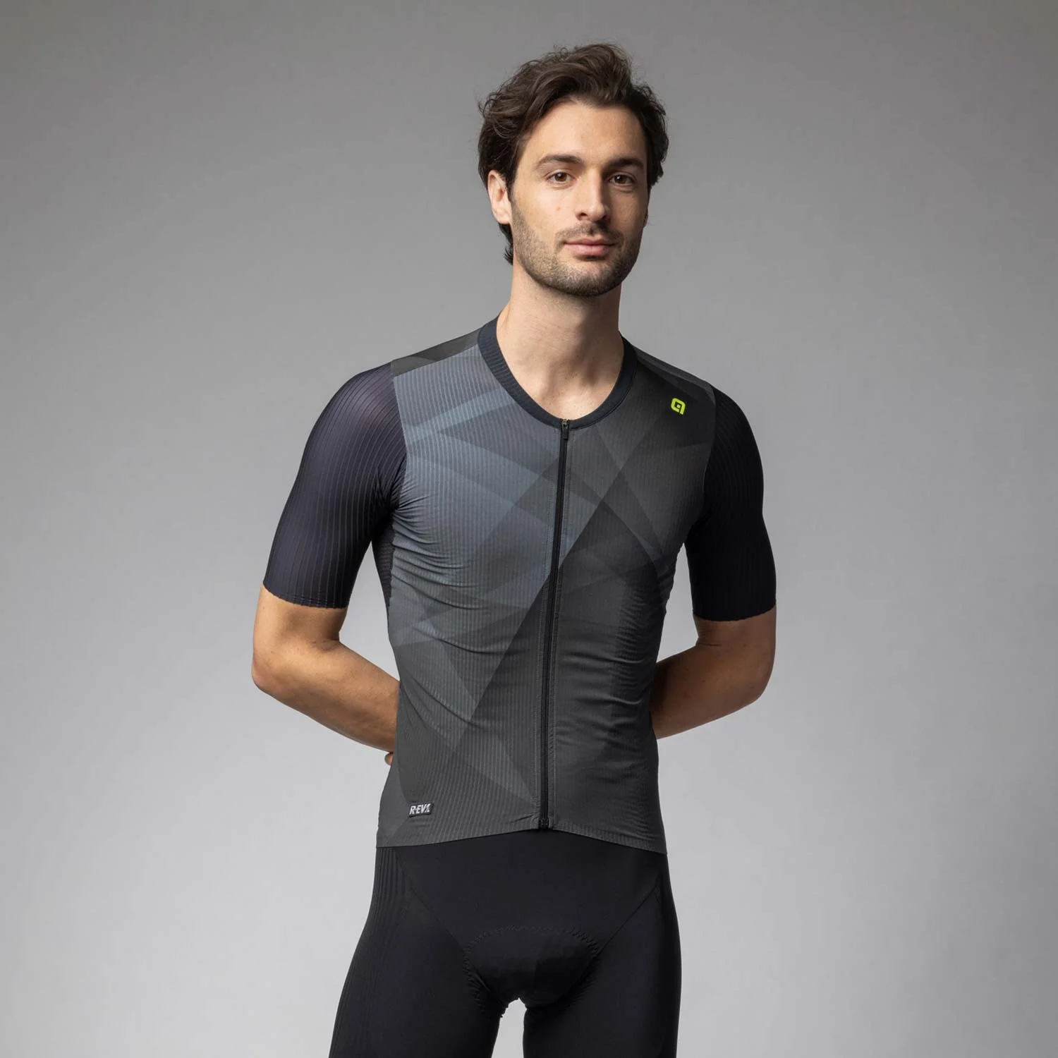 Ale Clothing Sprinter R-Ev1 SS Jersey Black S