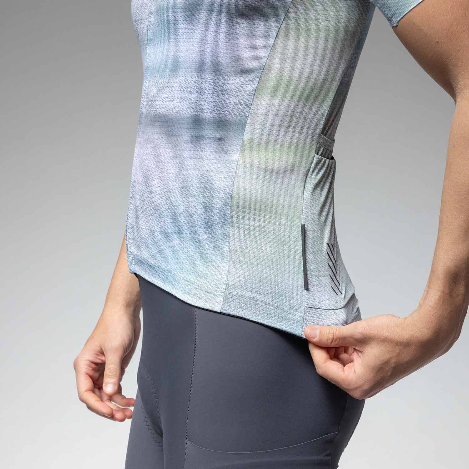 Ale Clothing Traccia Off Road Short Sleeved Jersey - XL - White Off Road/Gravel - Image 4