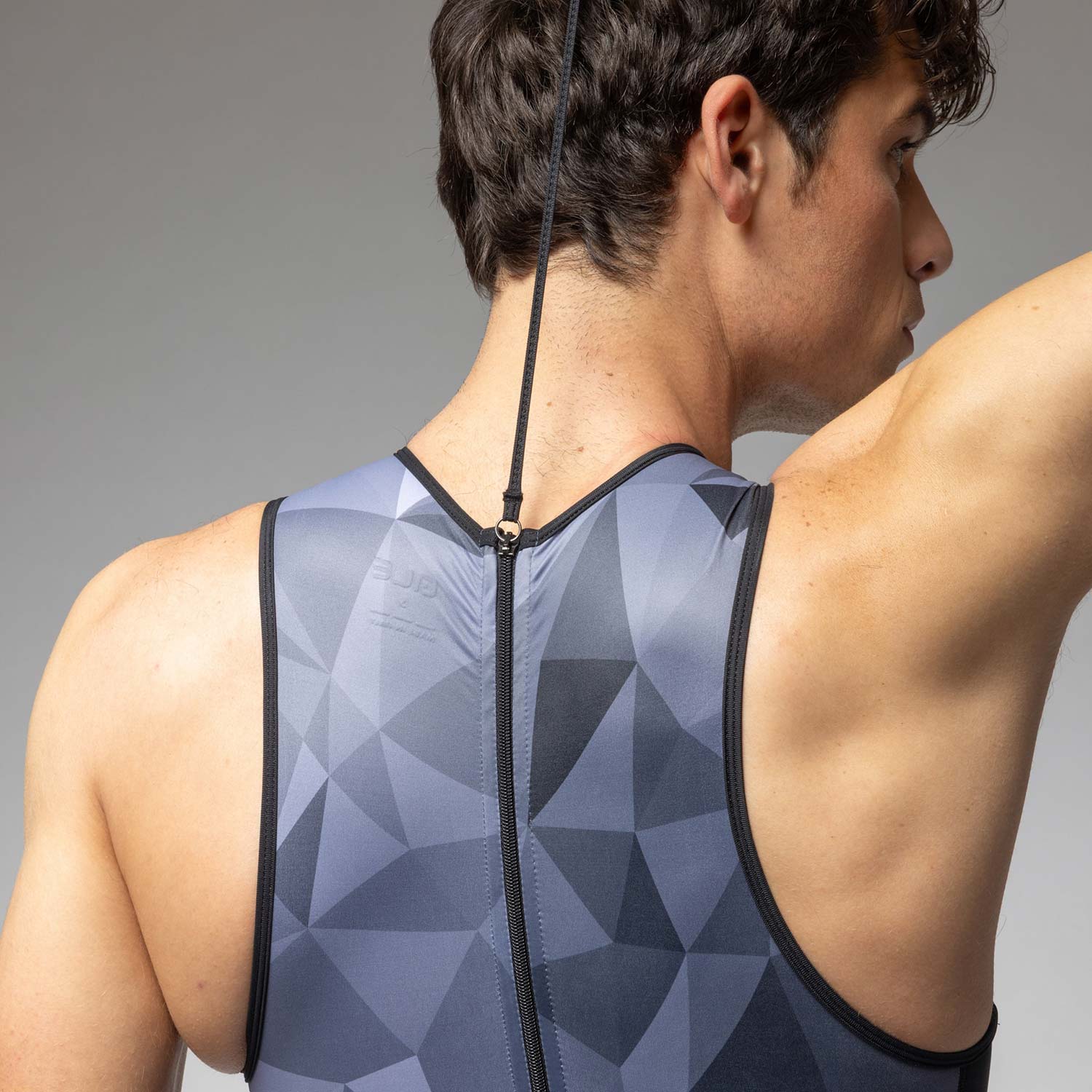 Ale Clothing Triple Sleeveless Tri Suit - S - Grey PR-E - Image 7