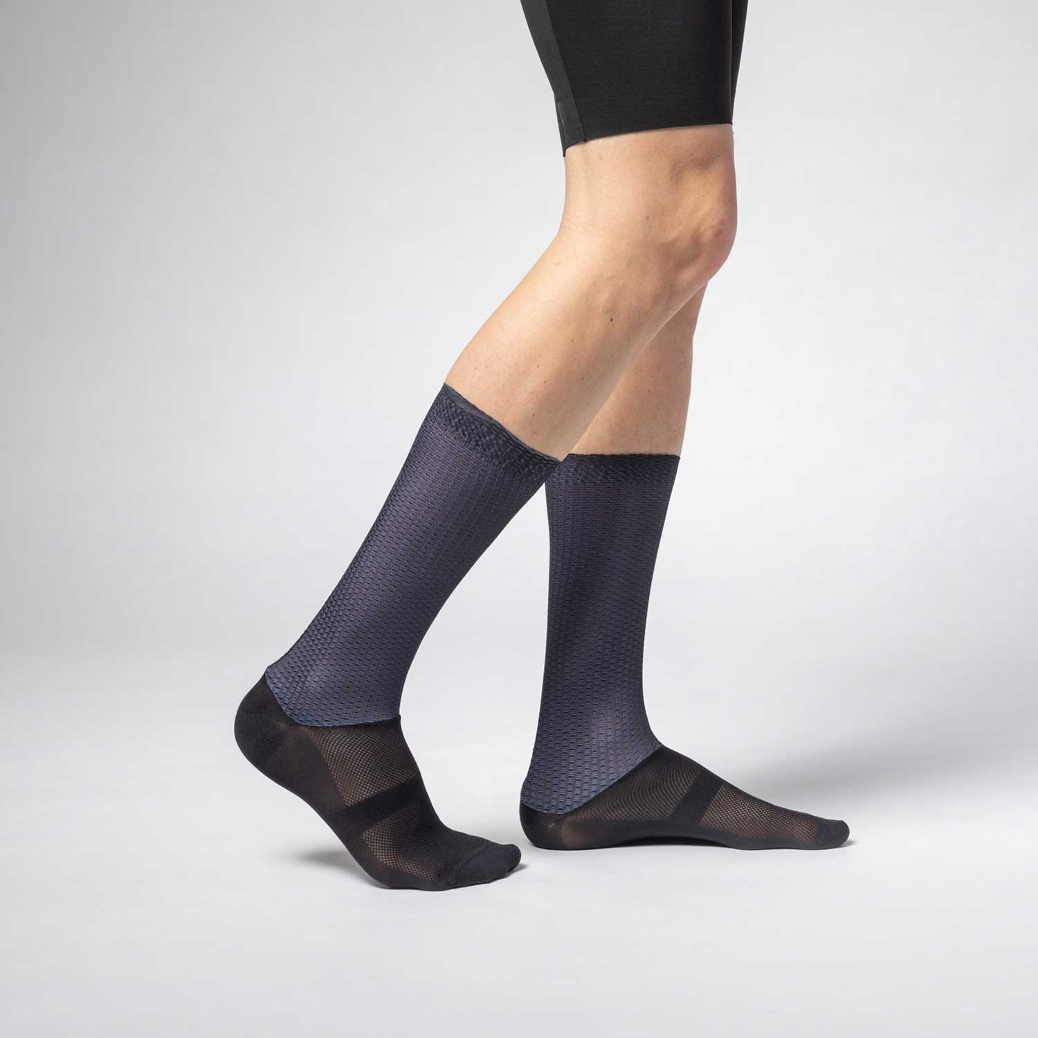 Ale Clothing Typhoon Q-Skin 21cm Socks Blk M/40-43