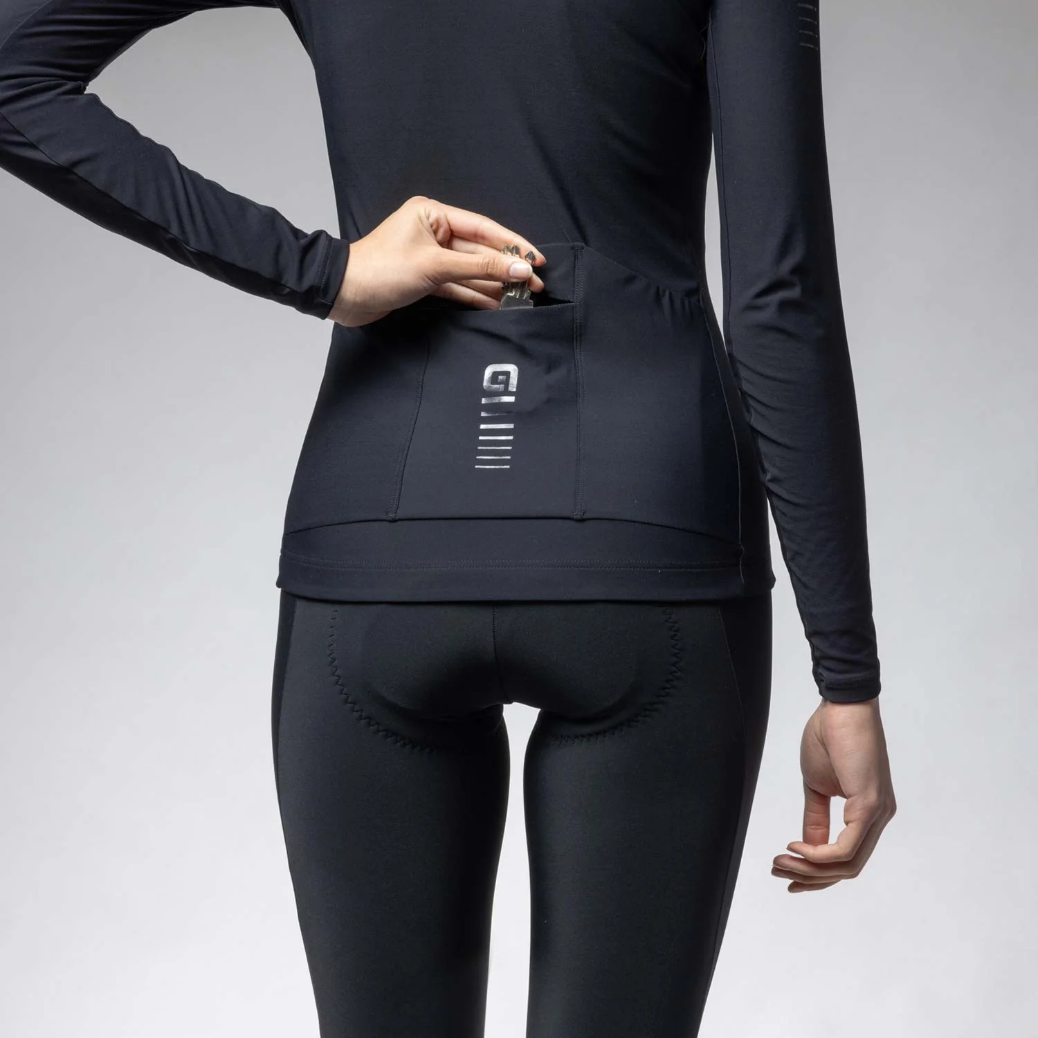 Ale Clothing Womens Warm Race 2.0 R-EV1 Long Sleeved Jersey - Image 5