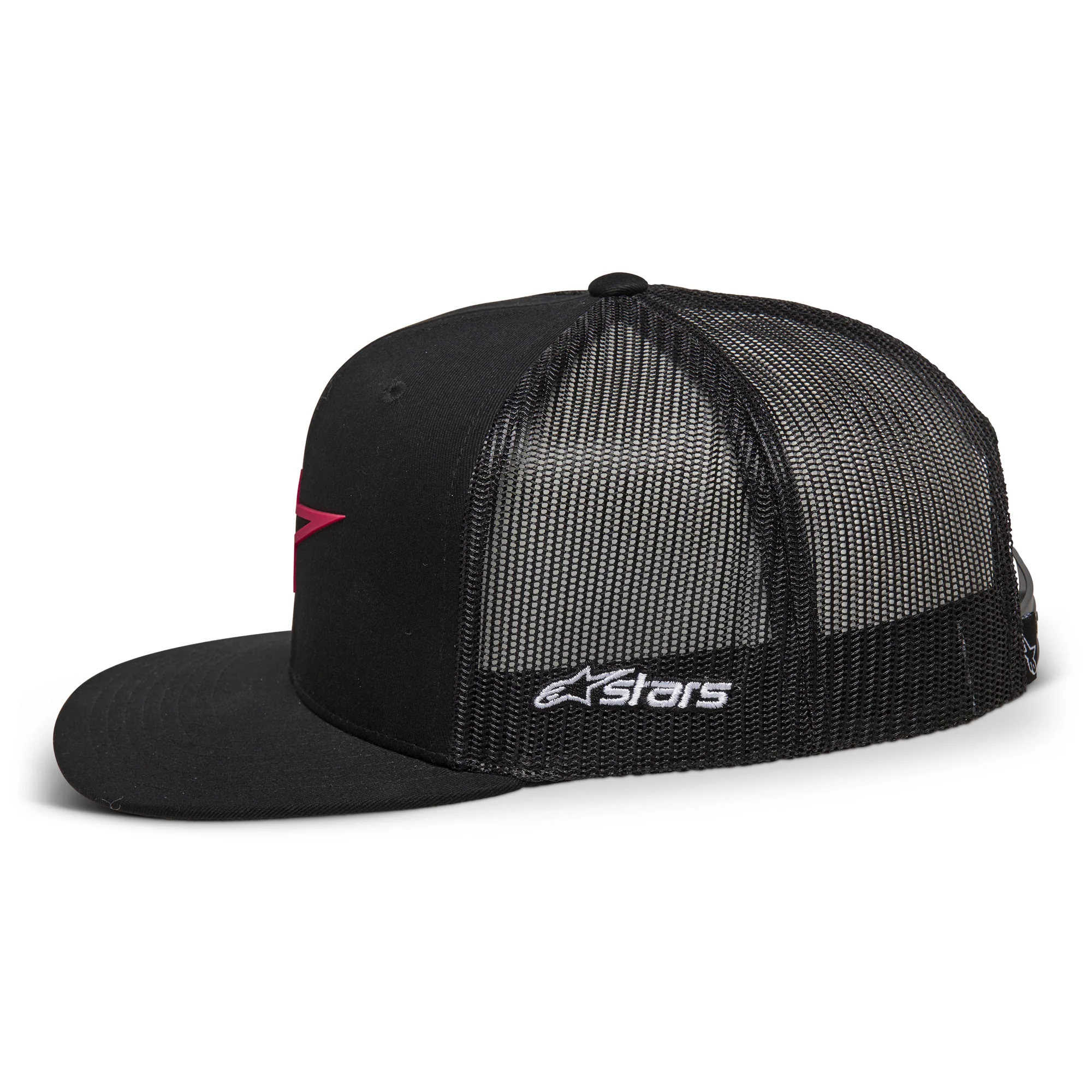 Alpinestars 3D Ageless Trucker Hat Black Red - Image 2