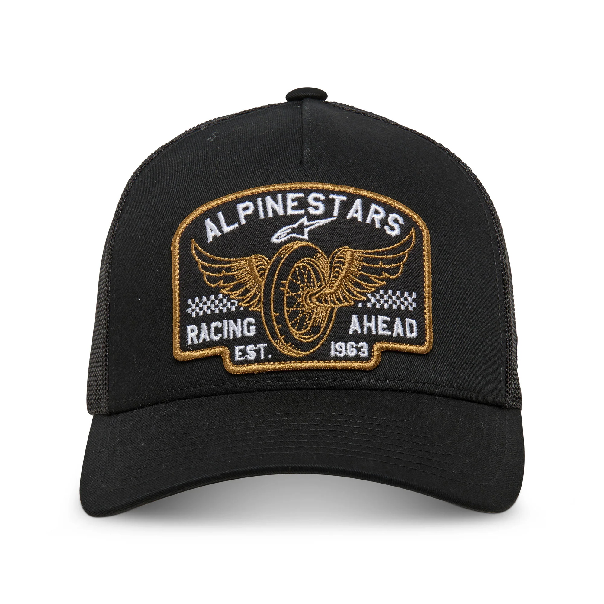 Alpinestars Heritage Patch Trucker Hat Black/Black - Image 2