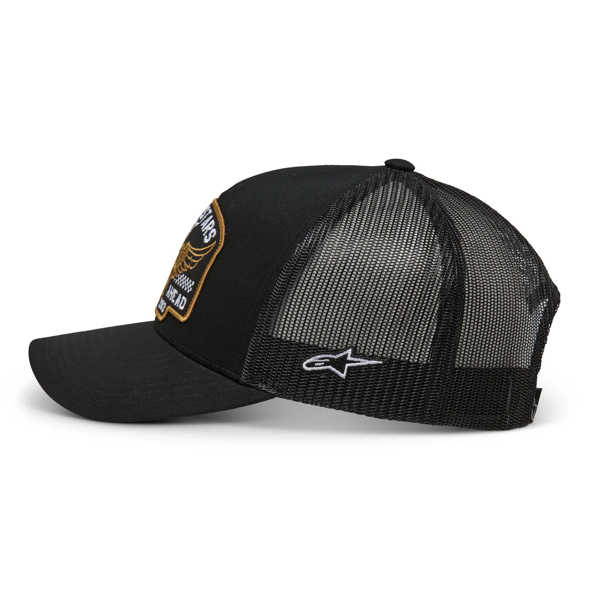 Alpinestars Heritage Patch Trucker Hat Black/Black - Image 3