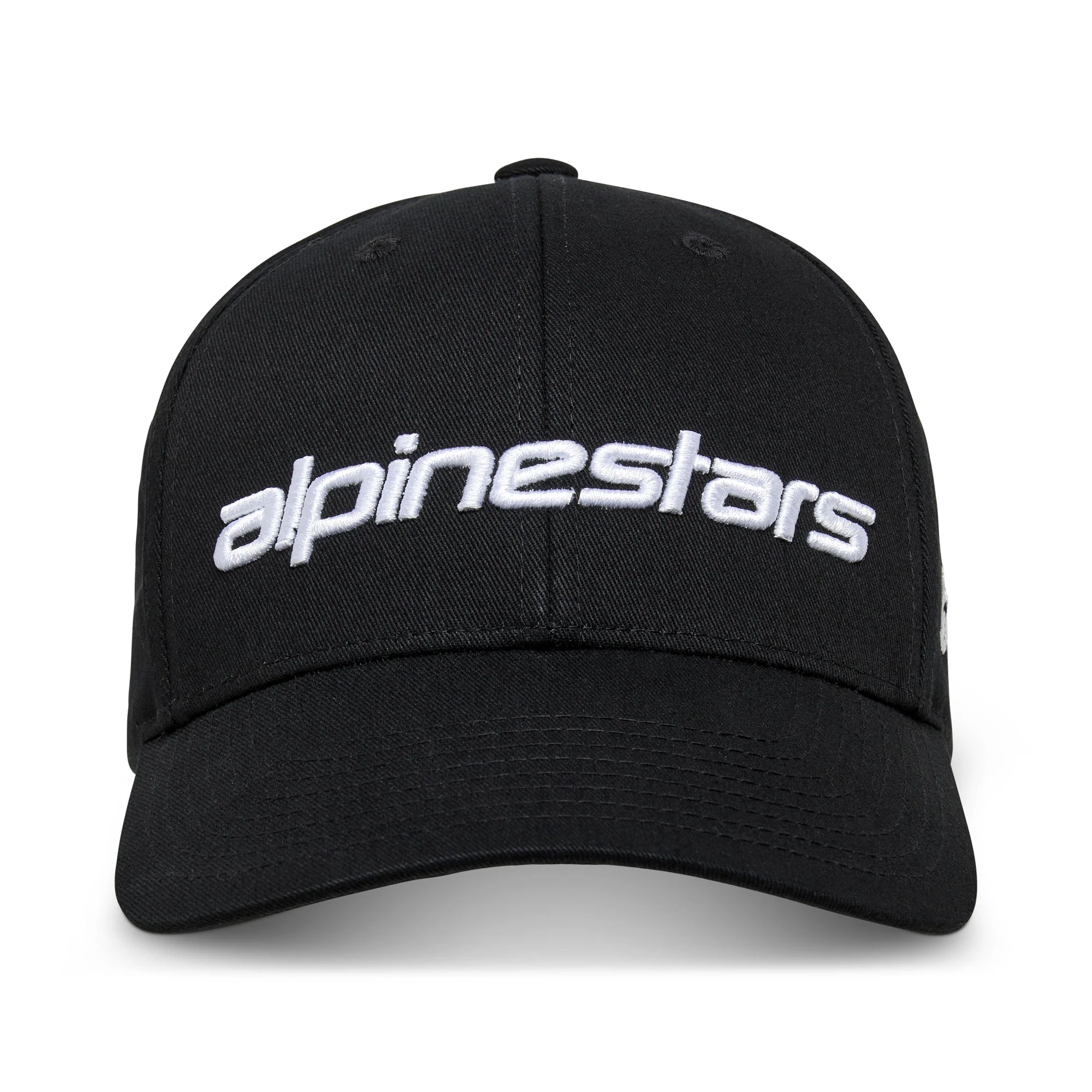Alpinestars Linear Wordmark 2.0 Hat Black White - Image 2
