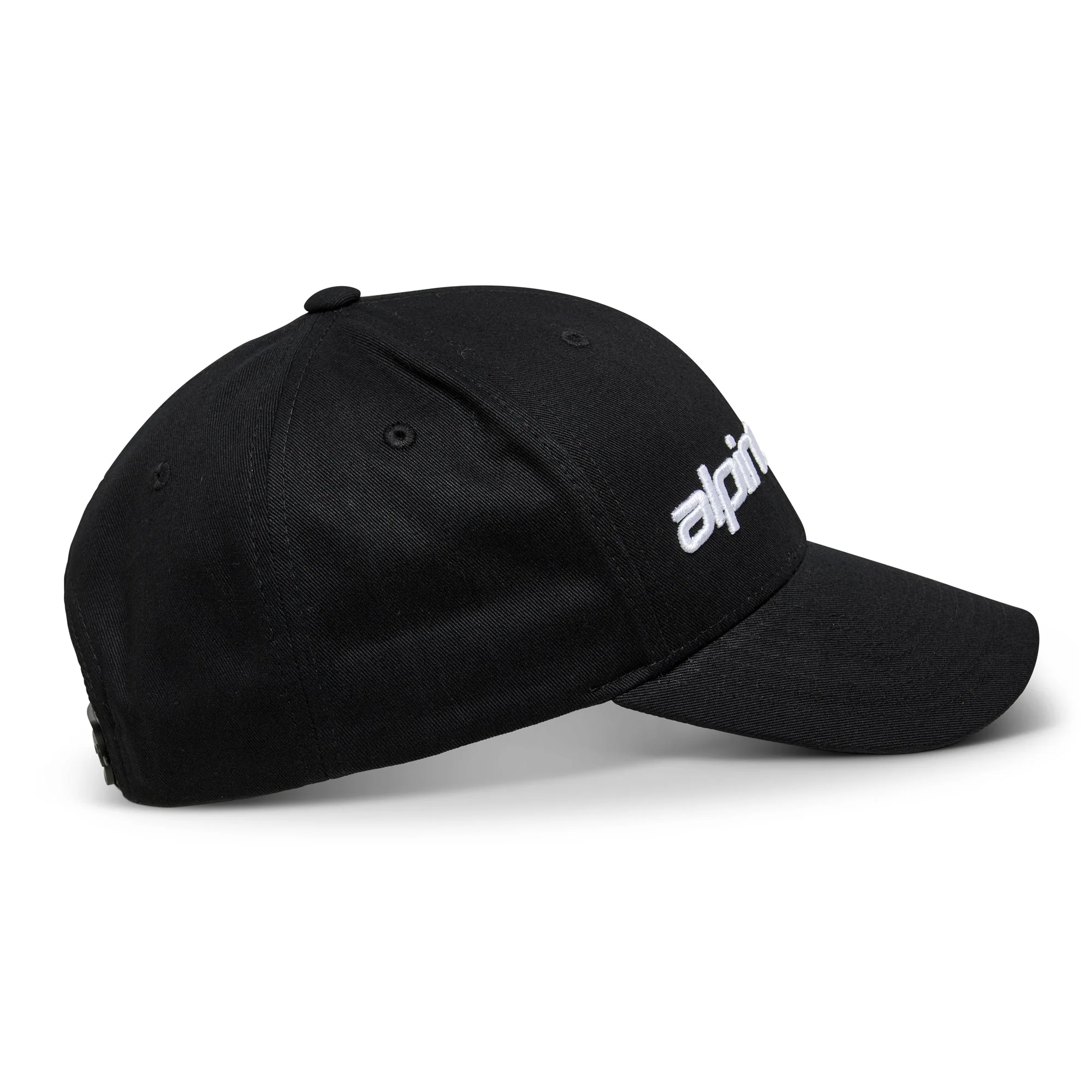 Alpinestars Linear Wordmark 2.0 Hat Black White - Image 5