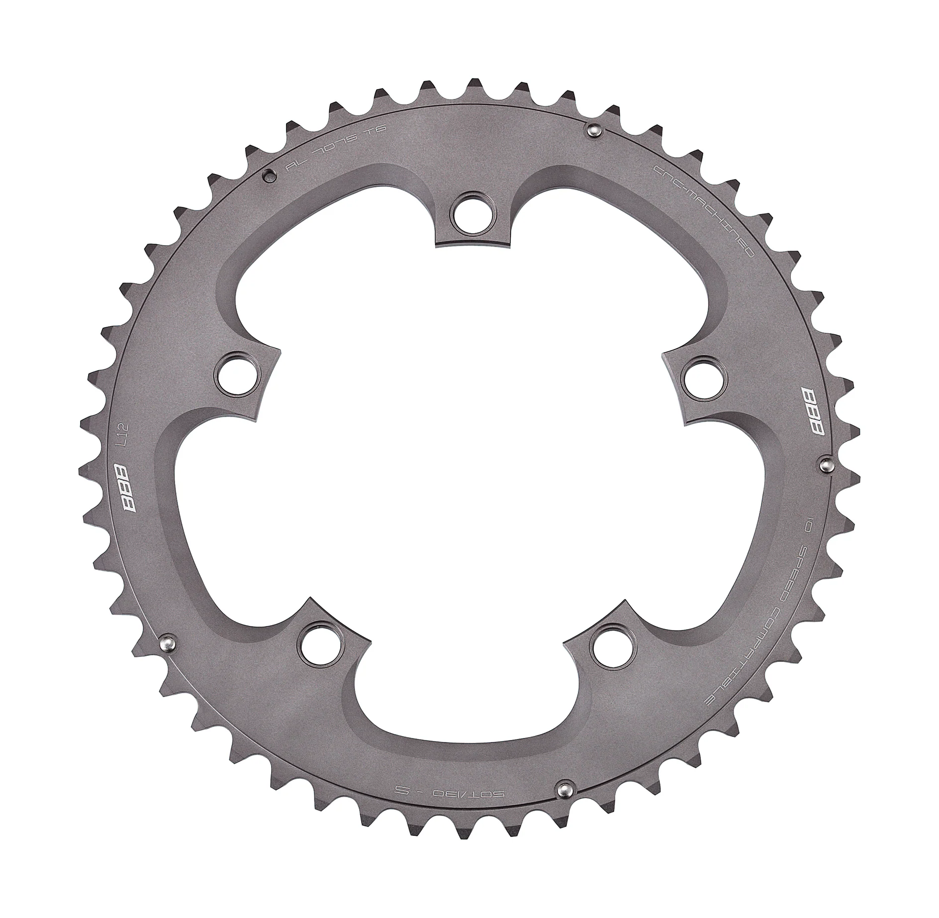 BBB BCR-14S - TripleGear Chainring (S9/10, 130BCD, 50T) TF>