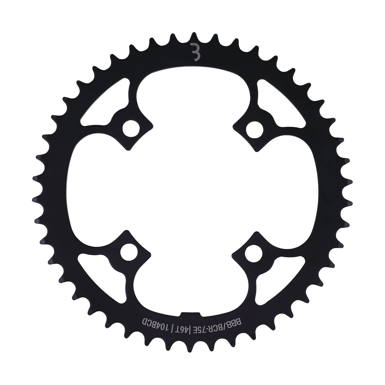 BBB BCR-75E - E-Bike Gear Chainring (104BCD , Black) - Image 10