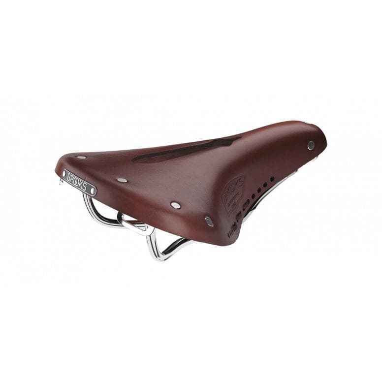 Brooks B17 Carved Short Womens Road Saddle - 176mm - Image 6