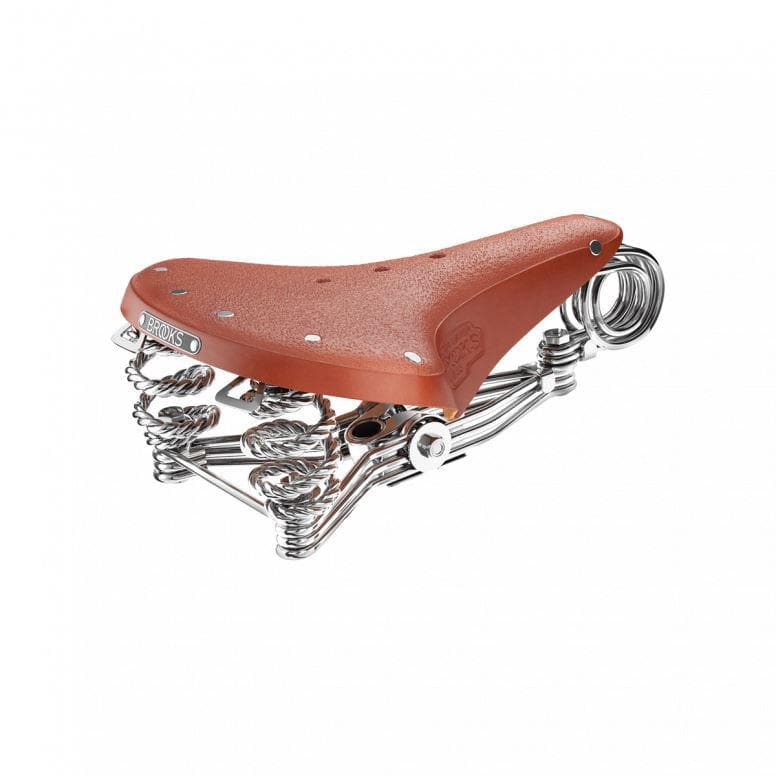 Brooks B33 W/Clamp Mens Leisure Saddle - 235mm - Image 2