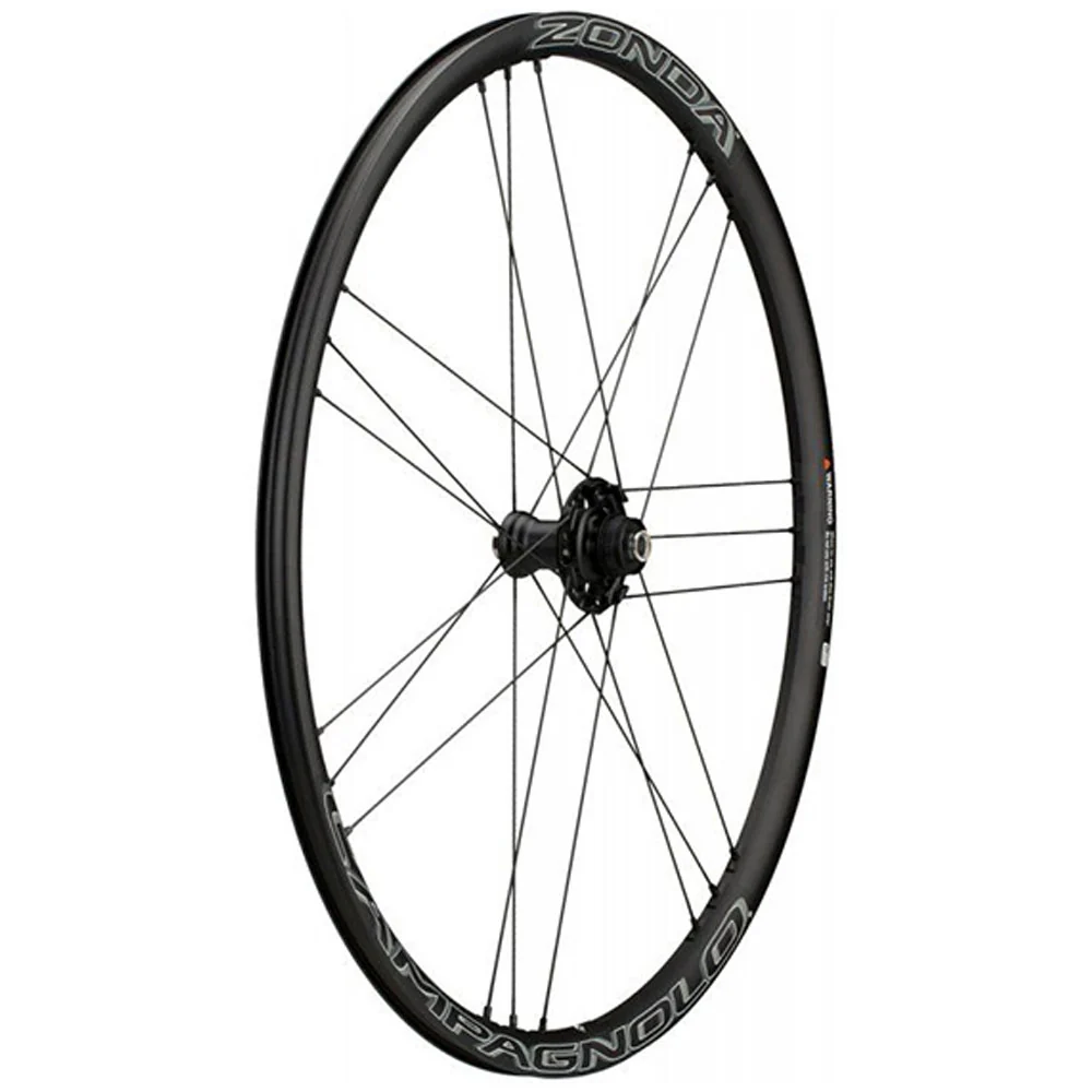 Campagnolo Zonda C17 Disc Brake Wheels - Ca11 - Black Bolt-Thru - Image 3