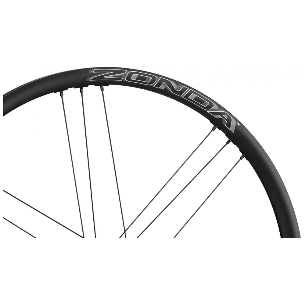 Campagnolo Zonda C17 Disc Brake Wheels - Sh11 - Black Bolt-Thru - Image 7