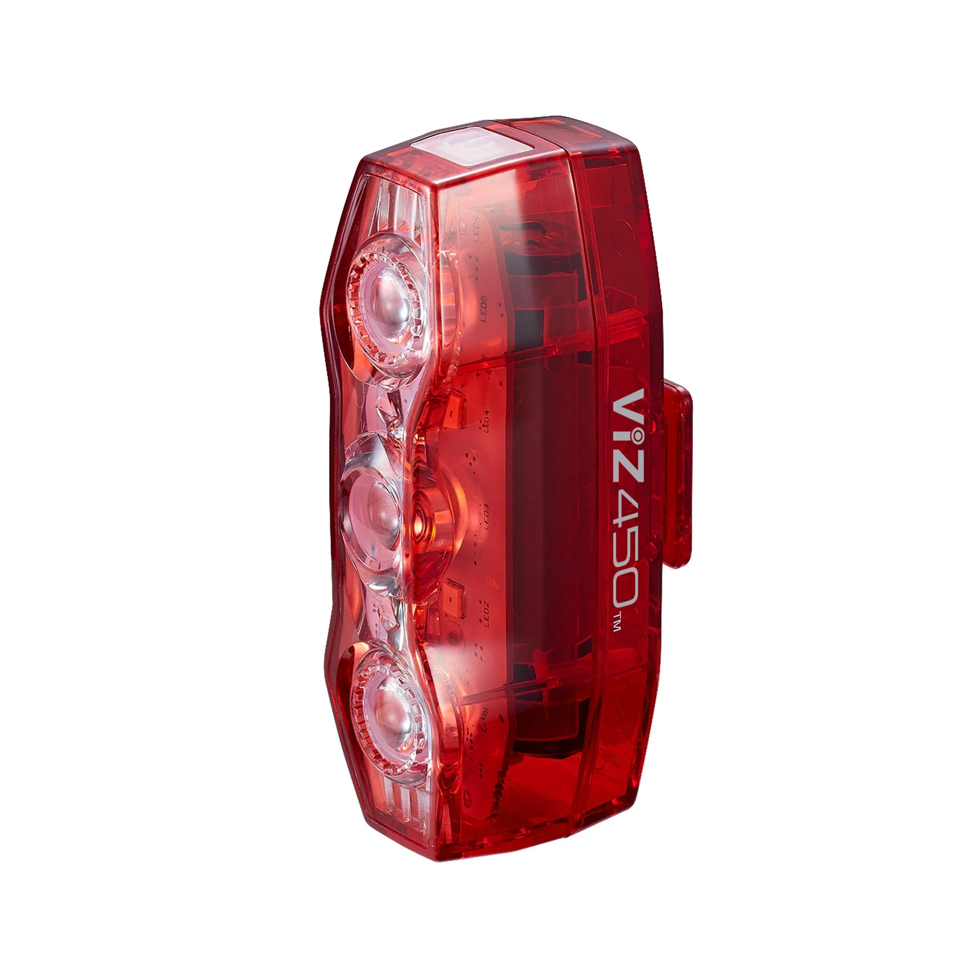 Cateye Viz 450 II Rear Bike Light: USB-C