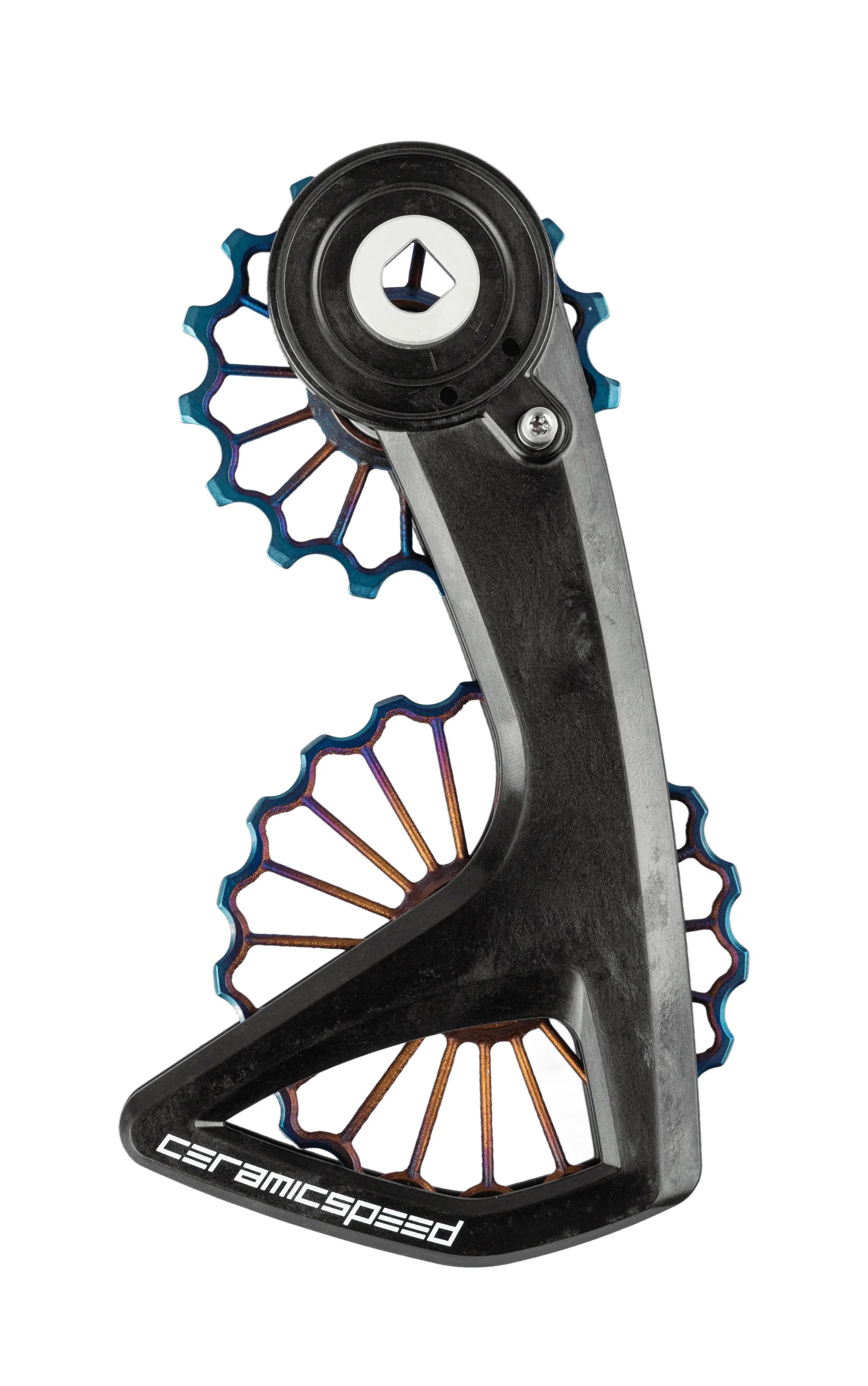 CeramicSpeed OSPW RS 3D Ti for SRAM Red D1/E1 Force D1 v3 Oil Slick PVD