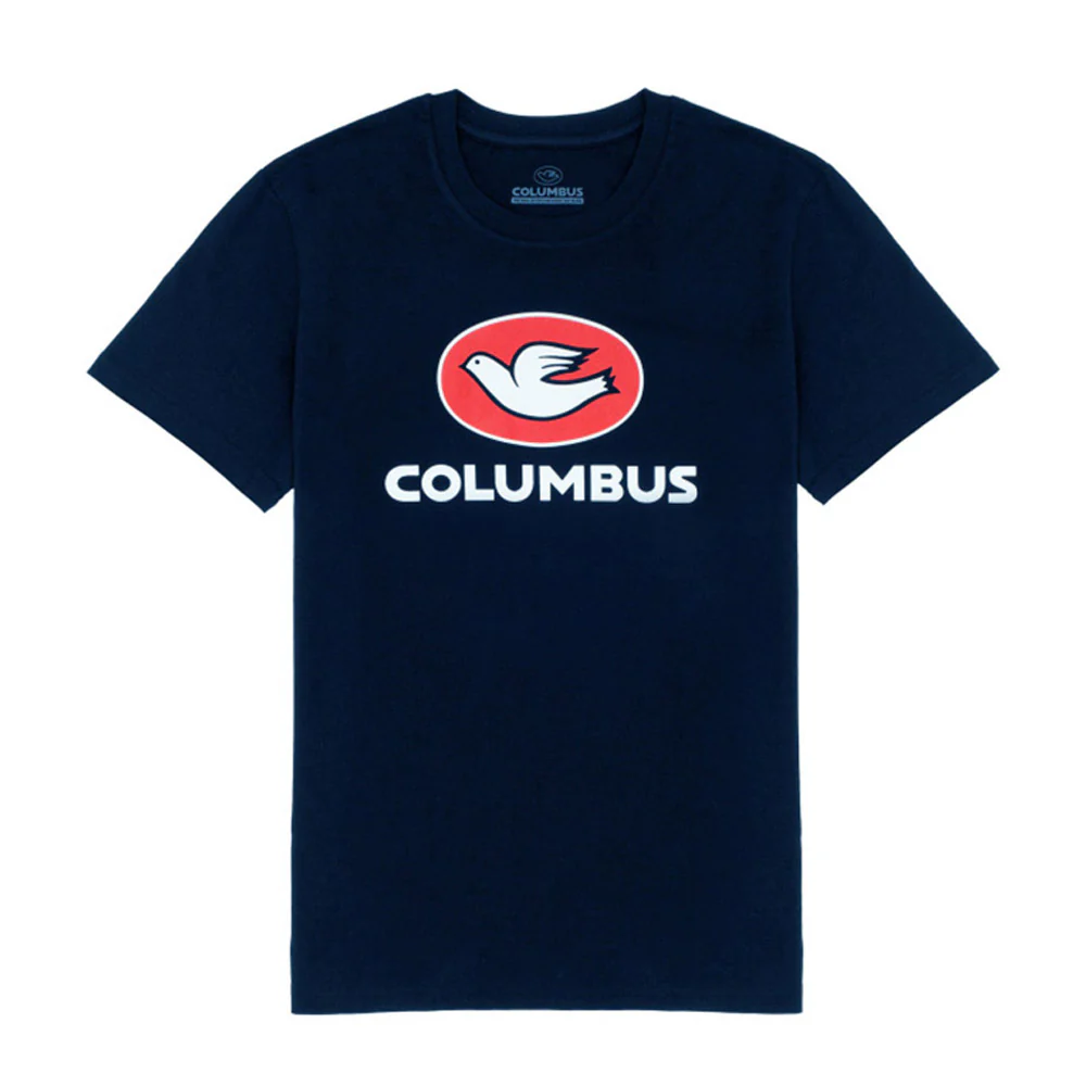 Cinelli Columbus Dove T-Shirt - L - Navy