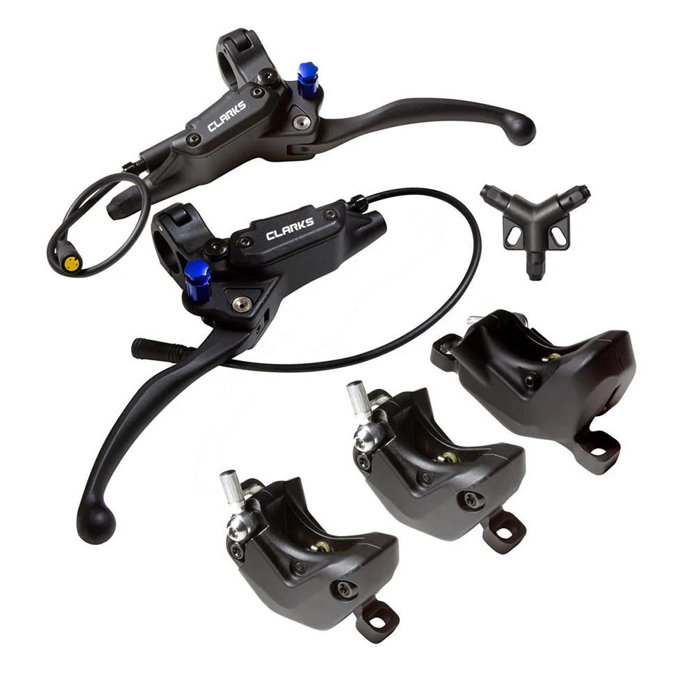 Clarks E-Cargo Hydraulic Brake set - 180mm - Image 3