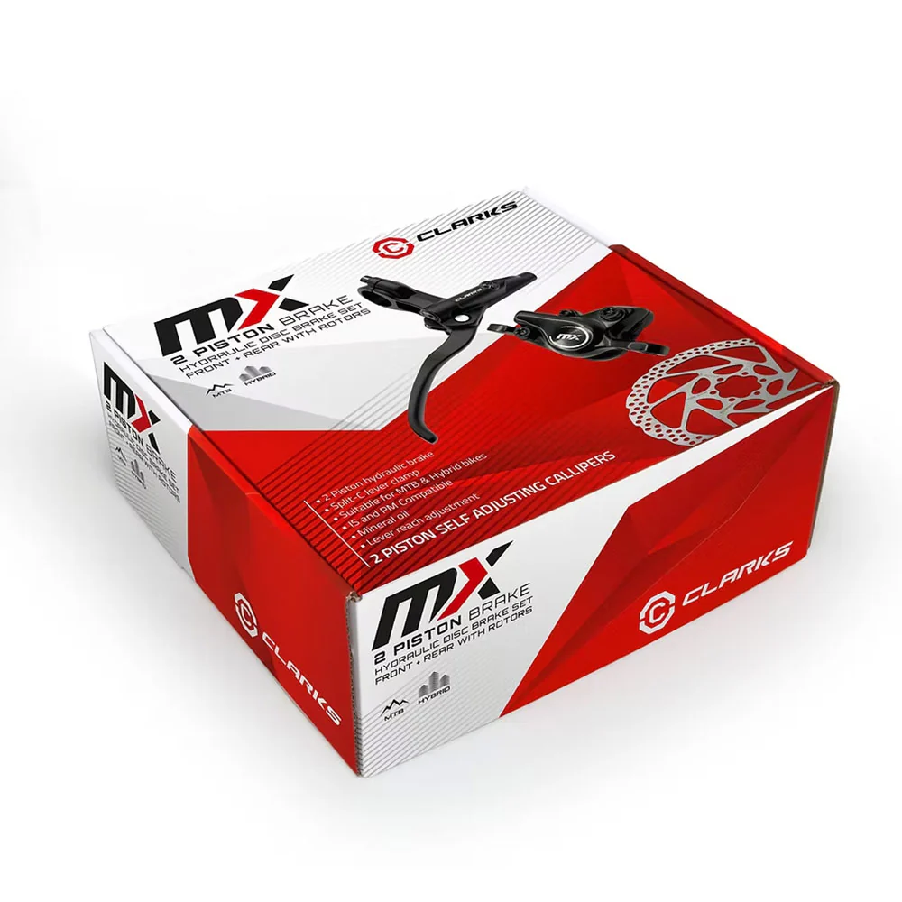 Clarks MX Junior Hydraulic Disc Brake Set - I.S-160/160mm - Hydraulic - Image 4