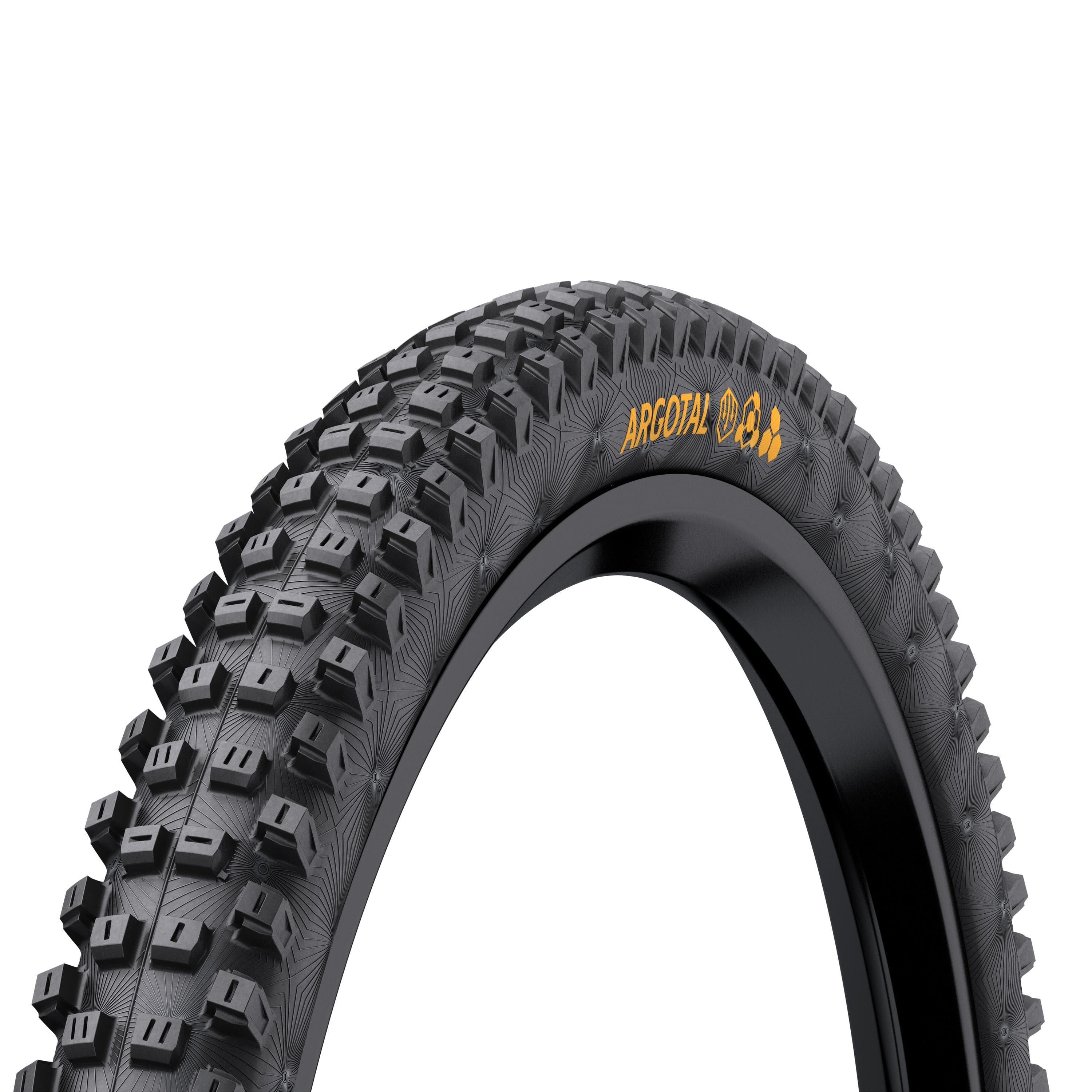 Continental Argotal Enduro Tyre - Soft Compound Foldable: BLACK & BLACK