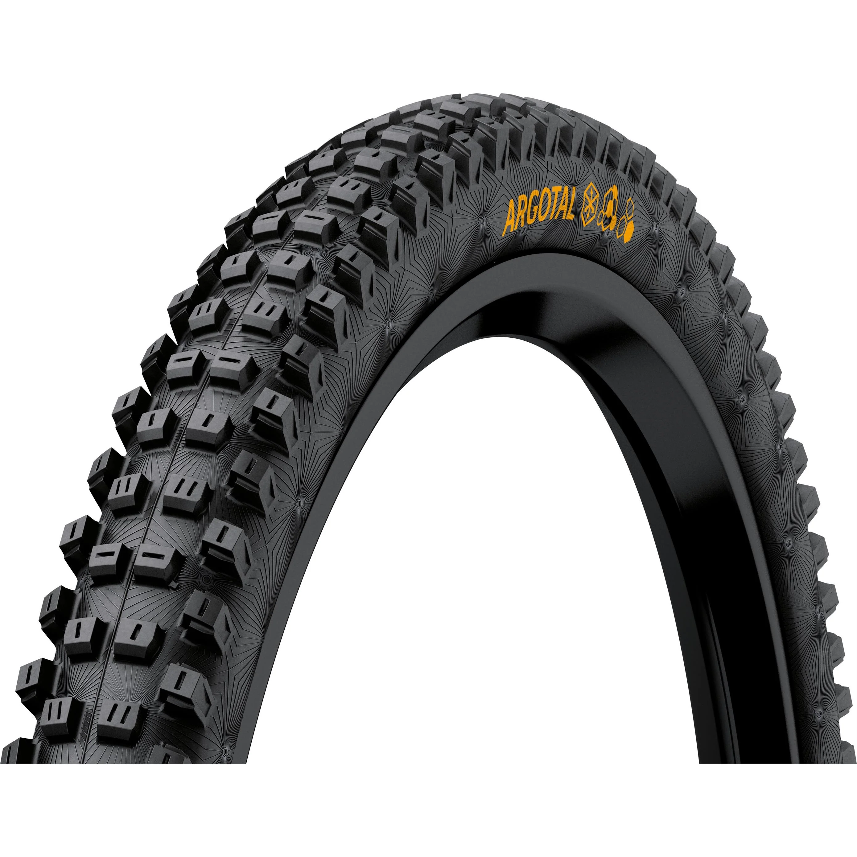 Continental Argotal Trail Tyre - Soft Compound Foldable: BLACK 27.5X2.40