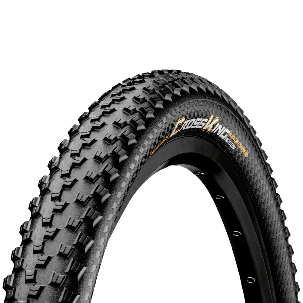 Continental Cross King ProTection Mountain Bike Foldable Tyre - Black/Black - Image 3