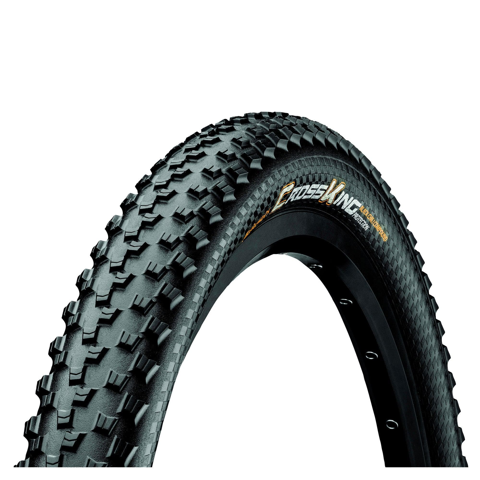 Continental Cross King Protection Tyre - Foldable Blackchili Compound: Black/Black - Image 4