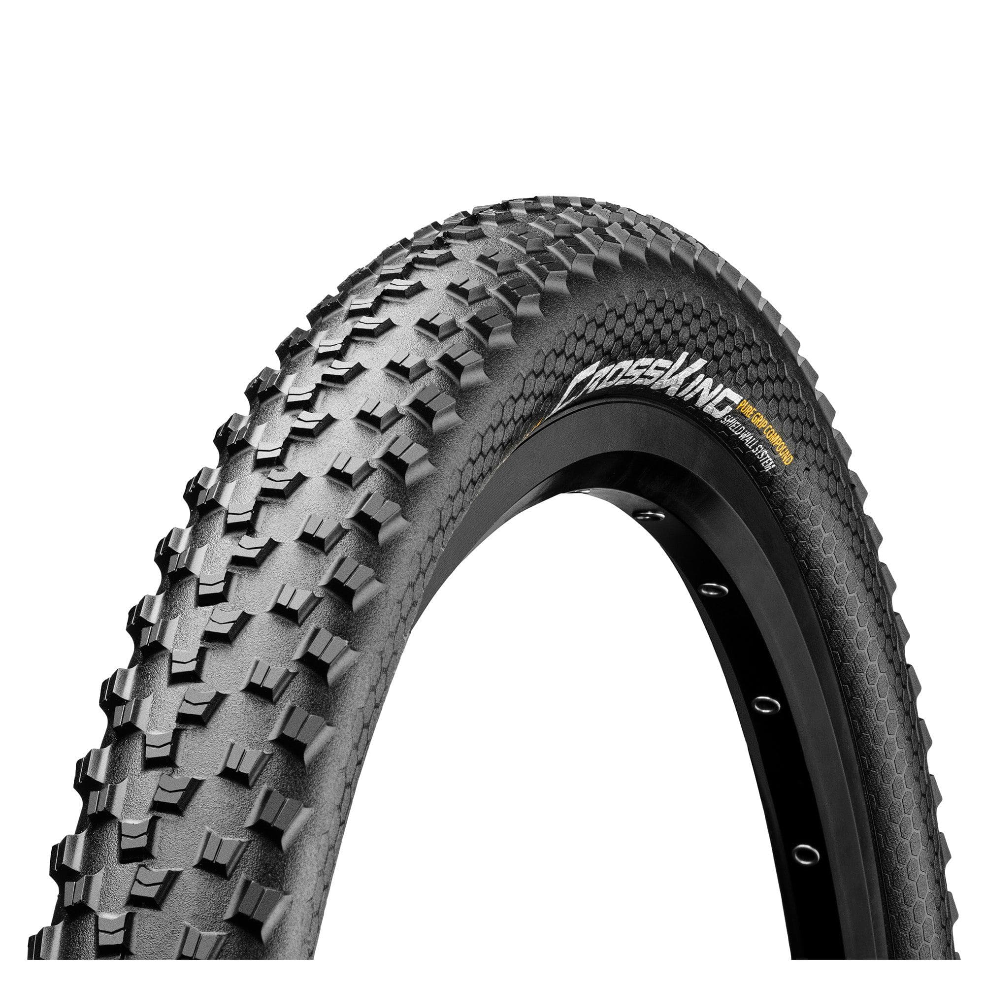 Continental Cross King ShieldWall Tyre - Foldable PureGrip Compound: BLACK/BLACK - Image 7