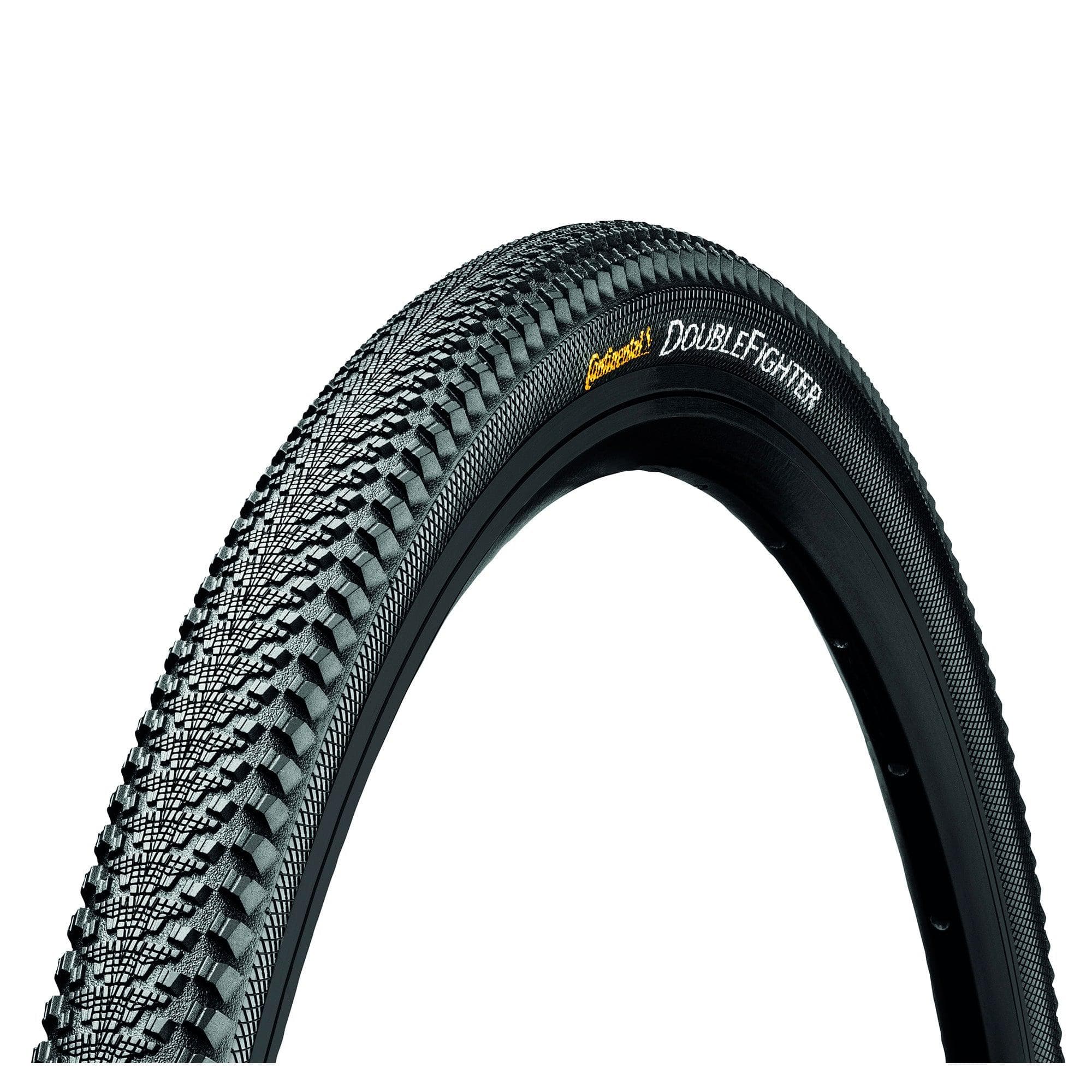 Continental DoubleFighter III Tyre - Wire Bead: BLACK/BLACK - Image 3